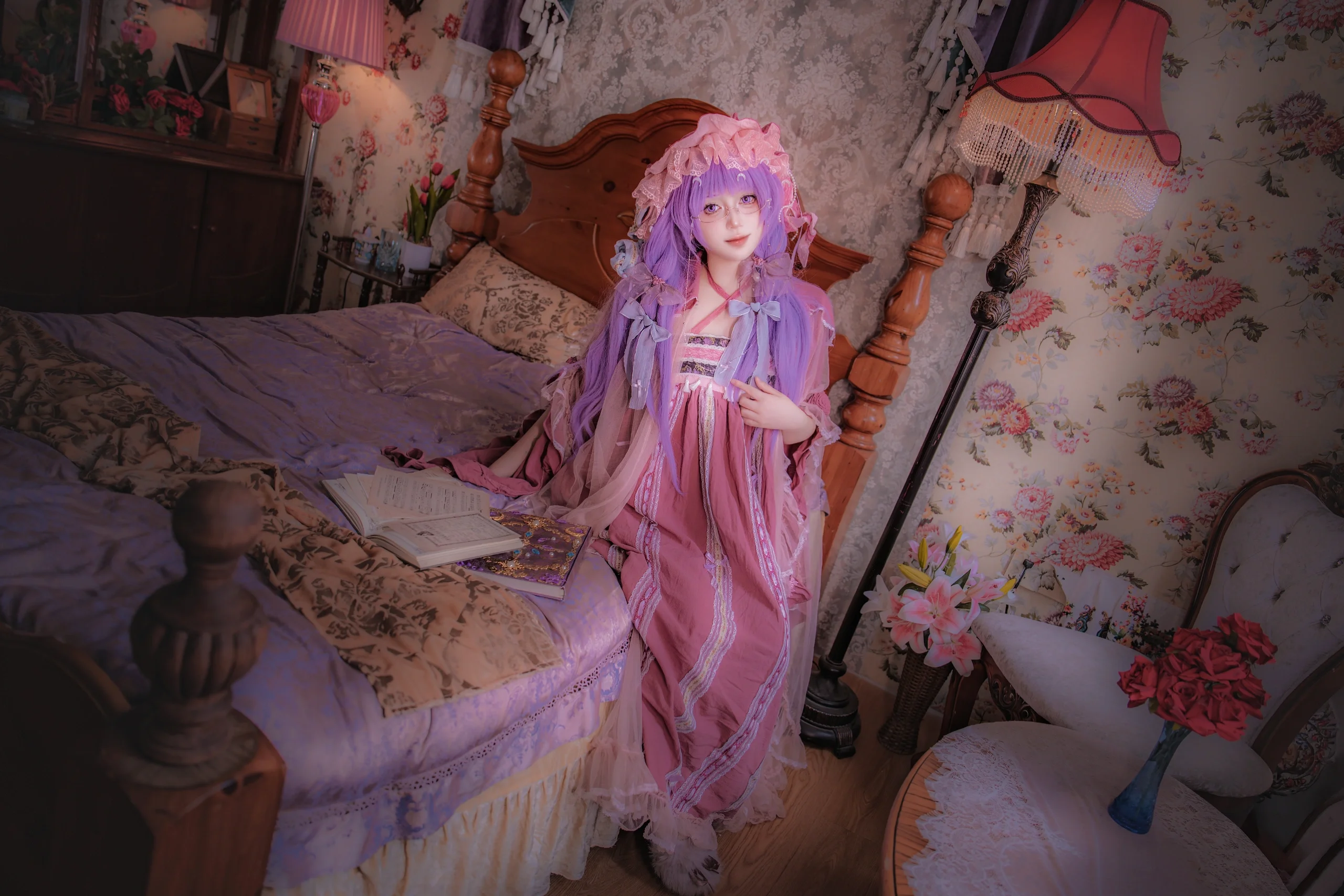 【帕秋莉cos】东方Project的深夜读书时刻 - 第 8 张