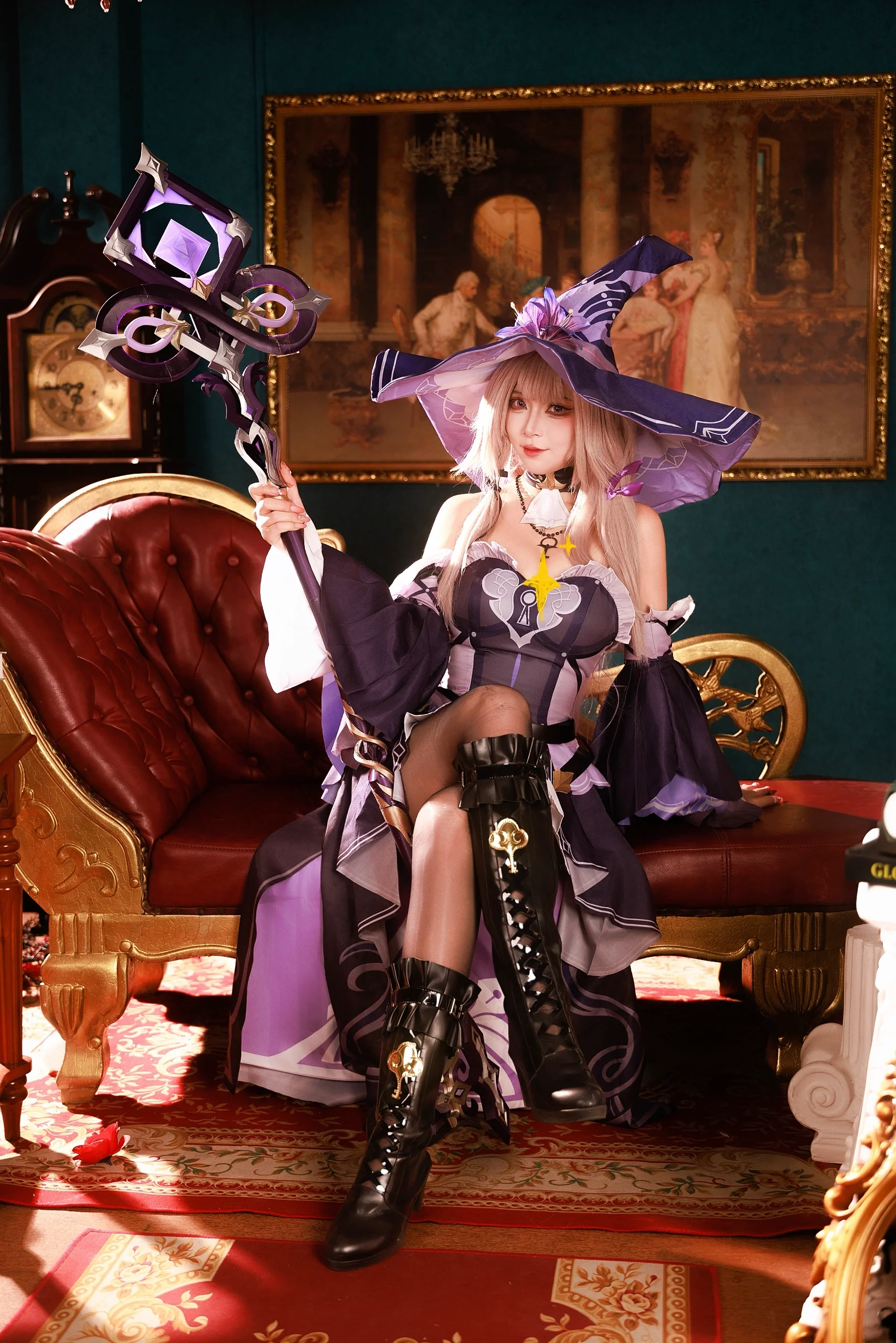 【黑塔cos】崩坏星穹铁道里的智慧魔女掌控全场 - 第 2 张