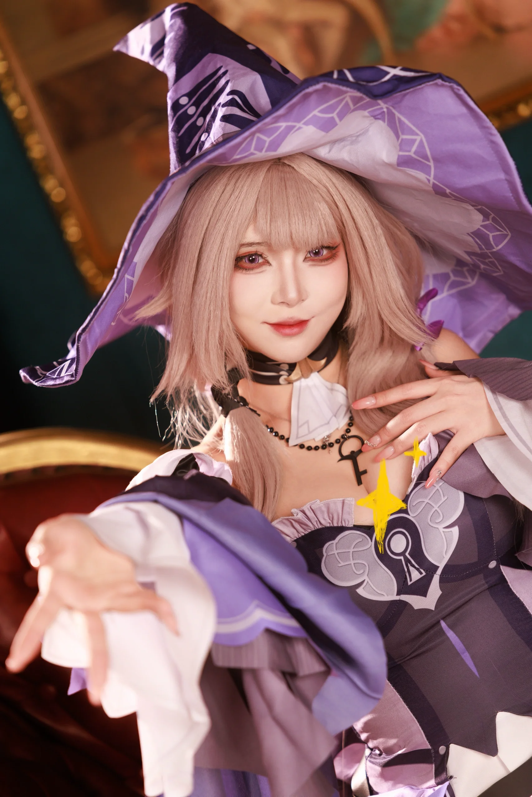 【黑塔cos】崩坏星穹铁道里的智慧魔女掌控全场 - 第 4 张