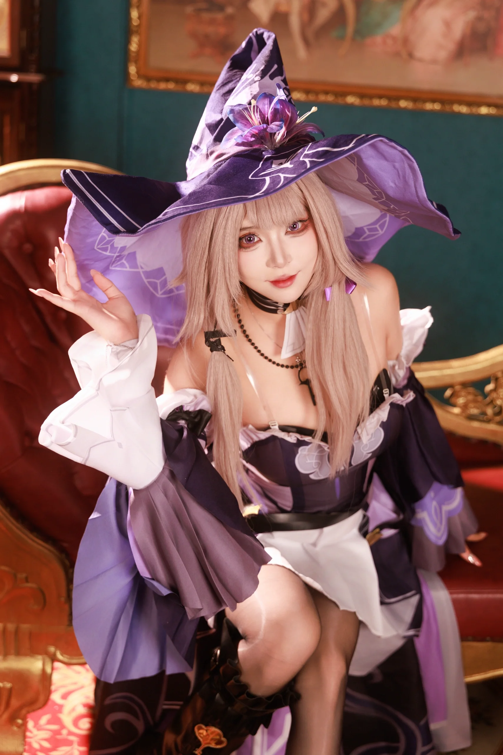 【黑塔cos】崩坏星穹铁道里的智慧魔女掌控全场