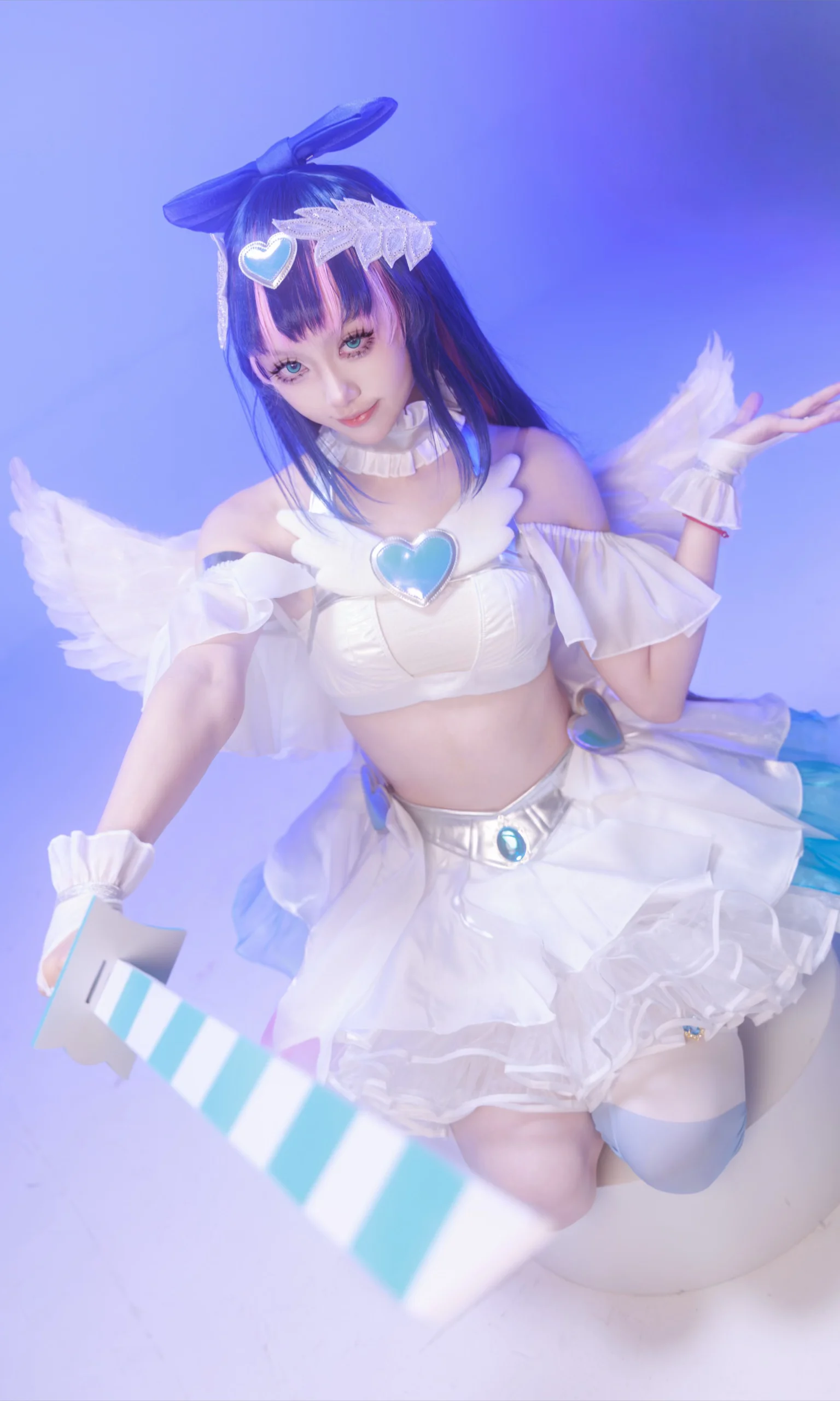 【Stocking cos】吊带袜天使的忏悔时刻，武器小细节你发现了吗 - 第 4 张