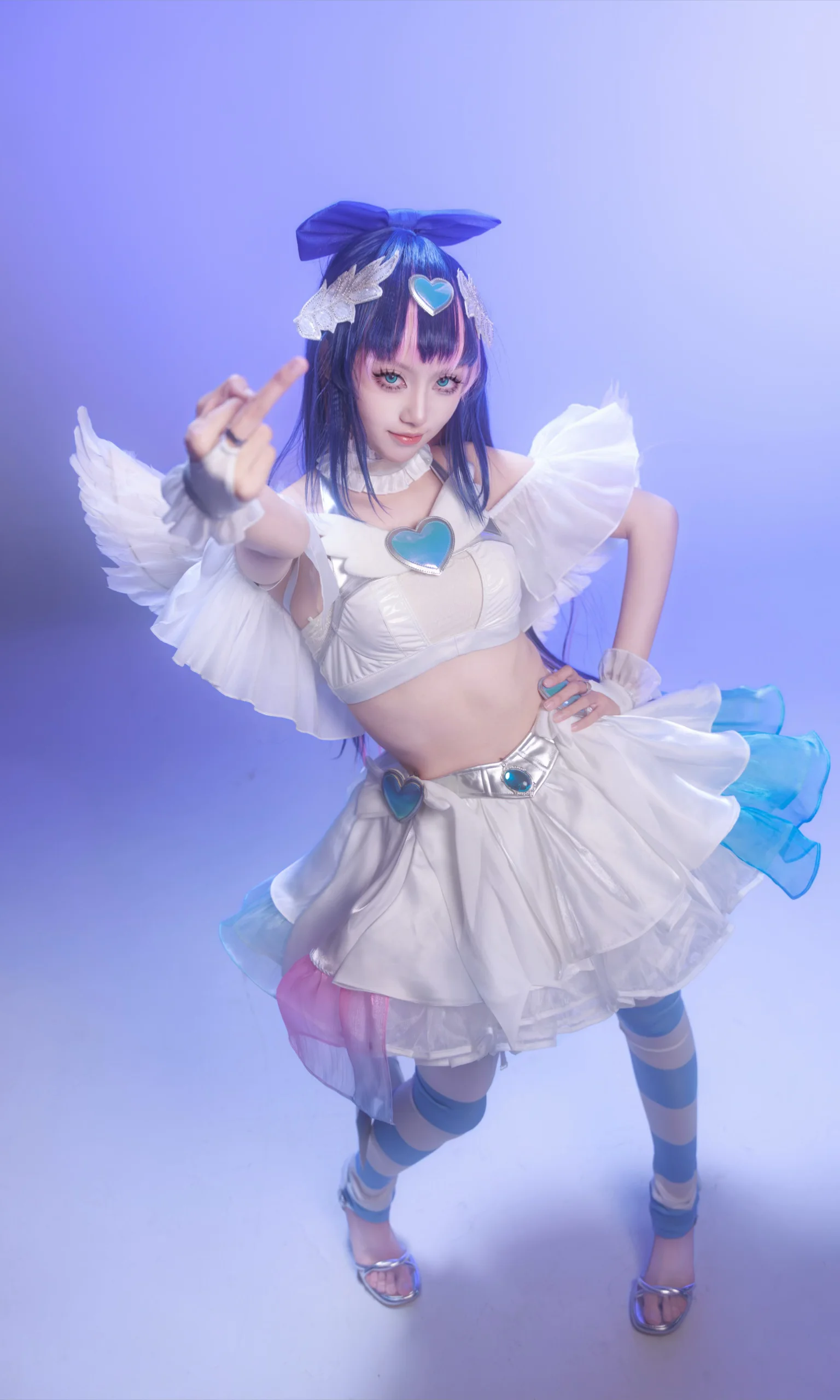 【Stocking cos】吊带袜天使的忏悔时刻，武器小细节你发现了吗 - 第 5 张