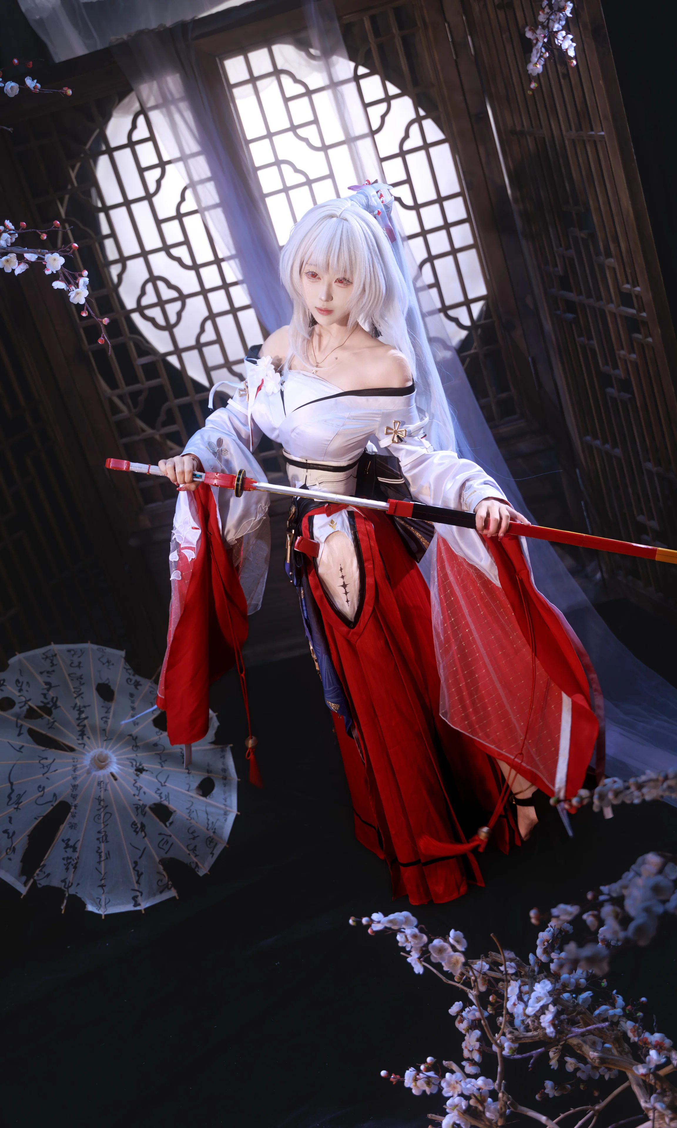 【Hiyuki Cosplay】A Splendid Moment of Drawing the Sword in Wuthering Waves' Cold Night - Image 3