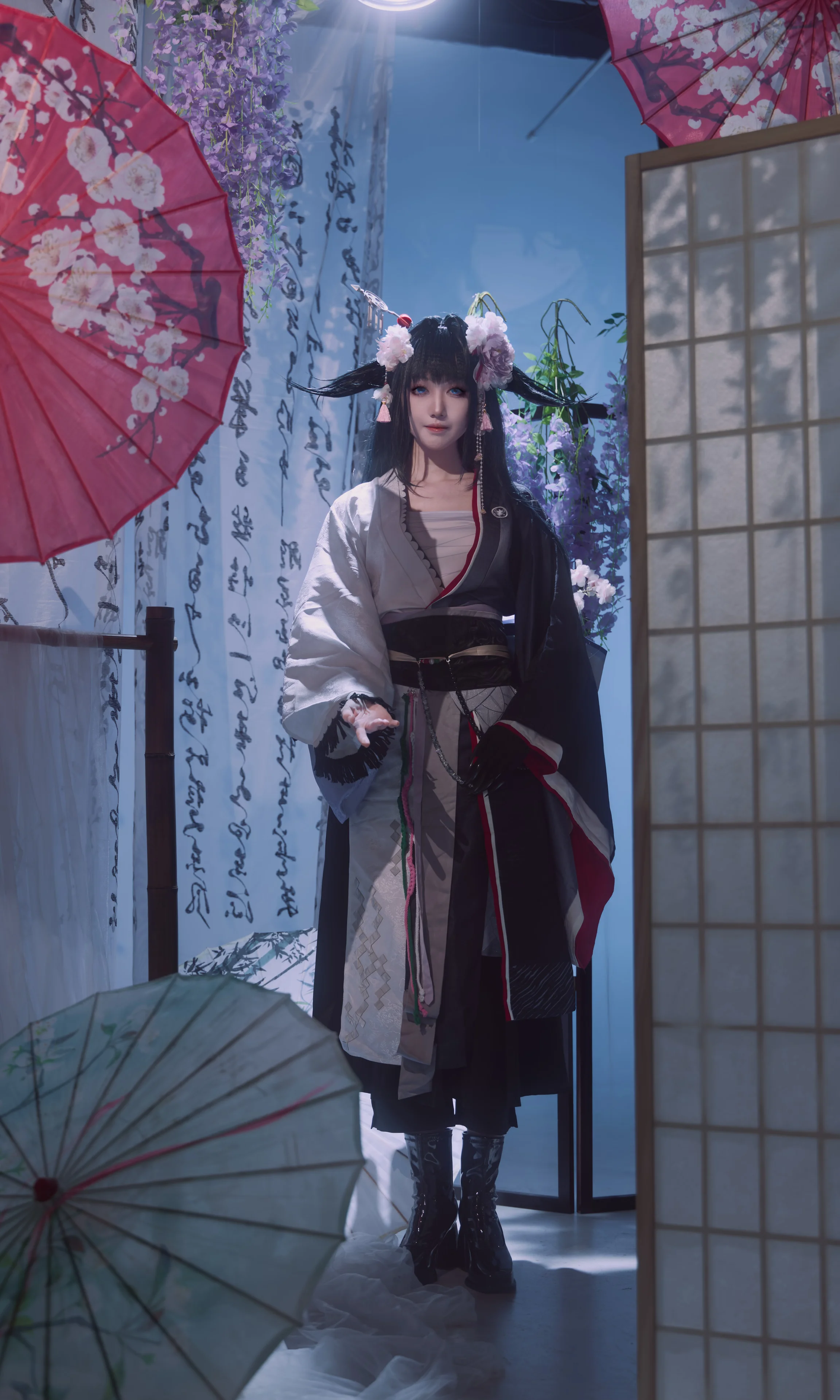 【澪cos】明日方舟丛林症结的古风女鬼感诠释 - 第 3 张