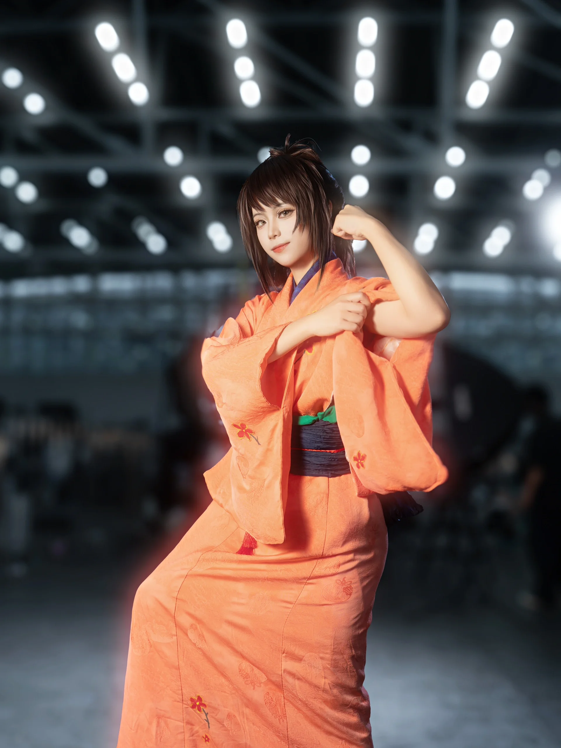 【志村妙cos】吃我一拳！银魂气场全开的漫展瞬间 - 第 1 张