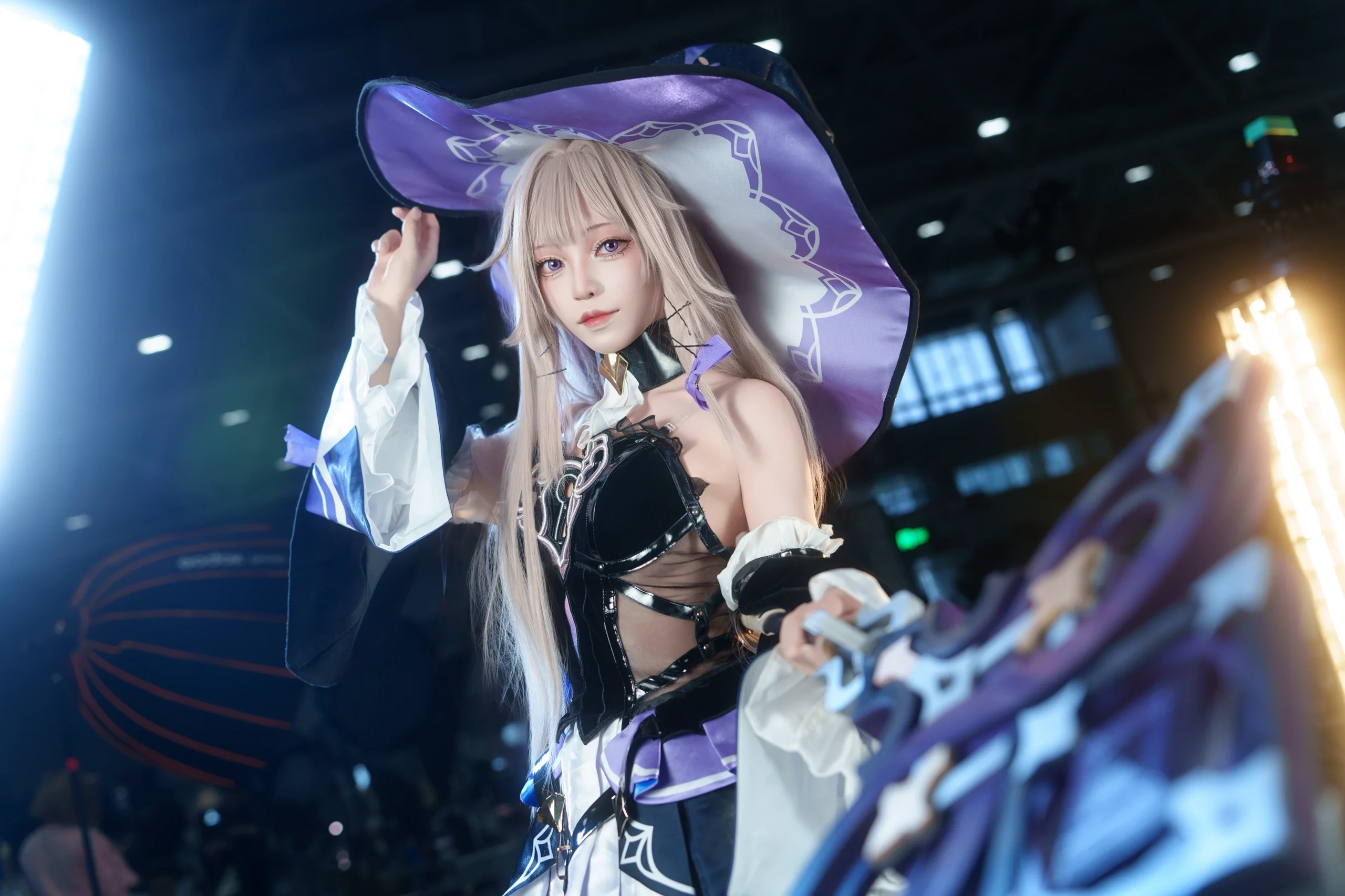 【大黑塔cos】崩坏星穹铁道里的天才俱乐部成员，展会现场还原 - 第 2 张