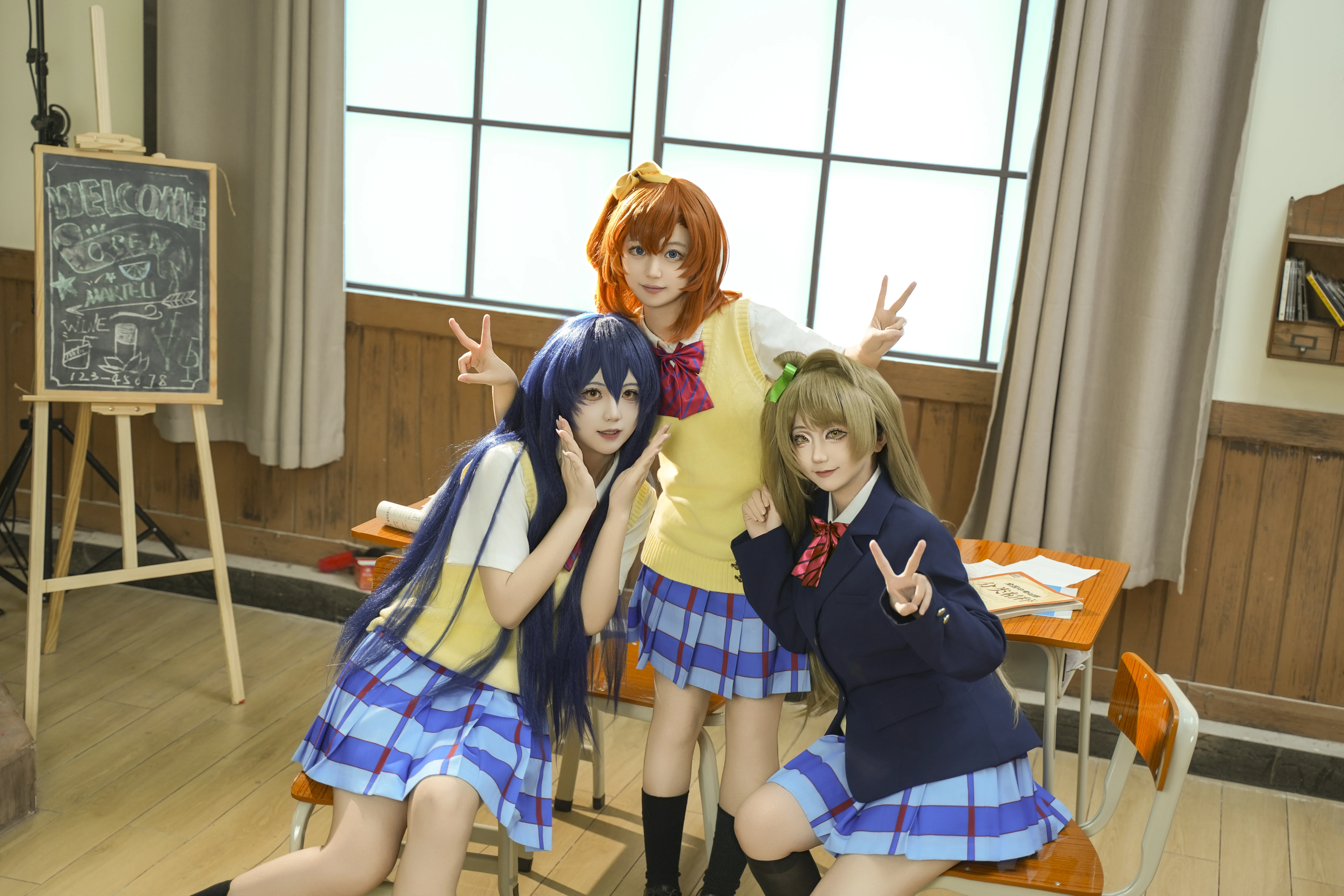 【高坂穗乃果cos】Love Live! 故事的第一頁，三人的校園日記 - 第 4 張
