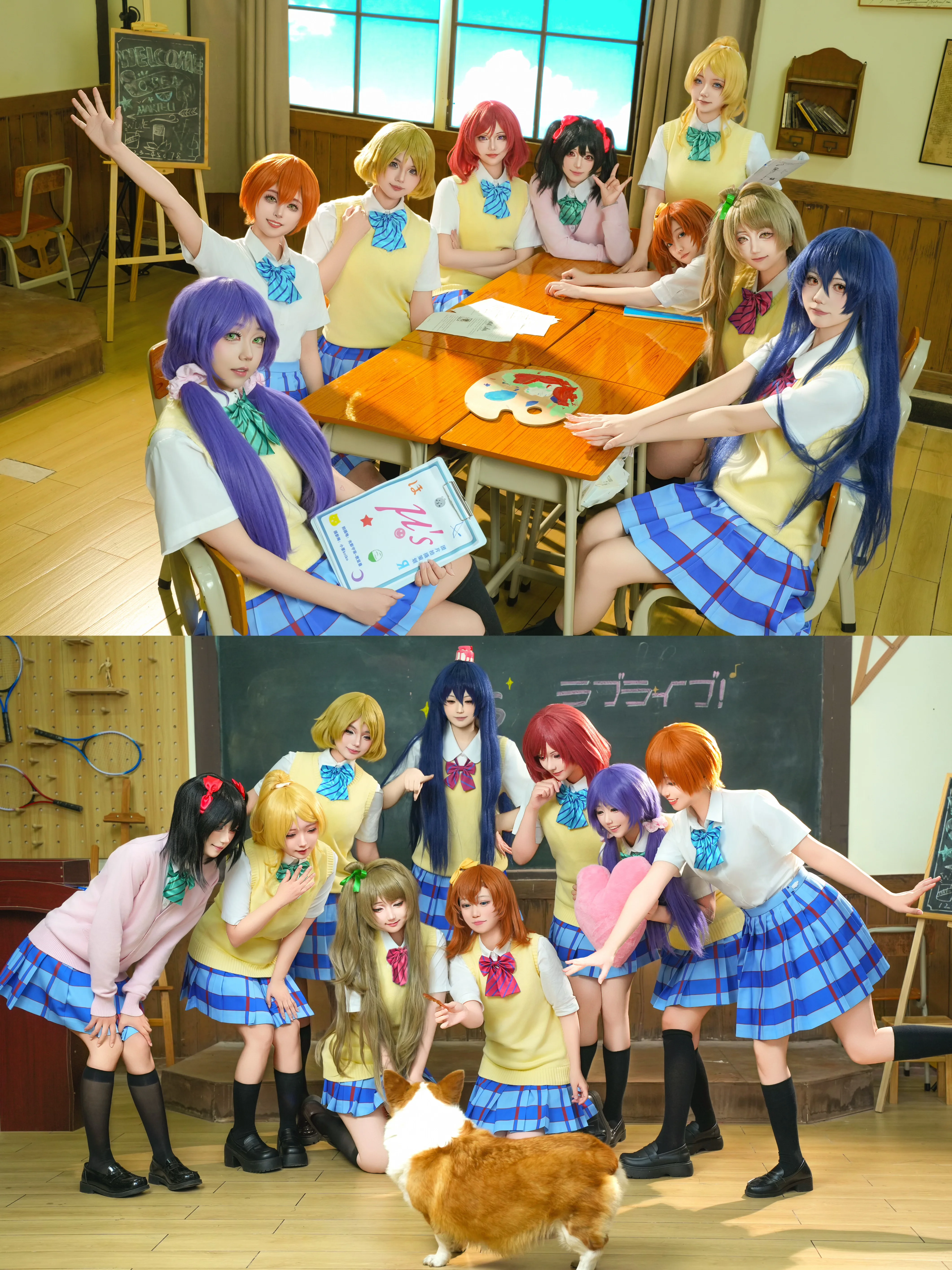 【高坂穗乃果cos】Love Live! 九人齐聚，初代光芒永不落幕 - 第 1 张