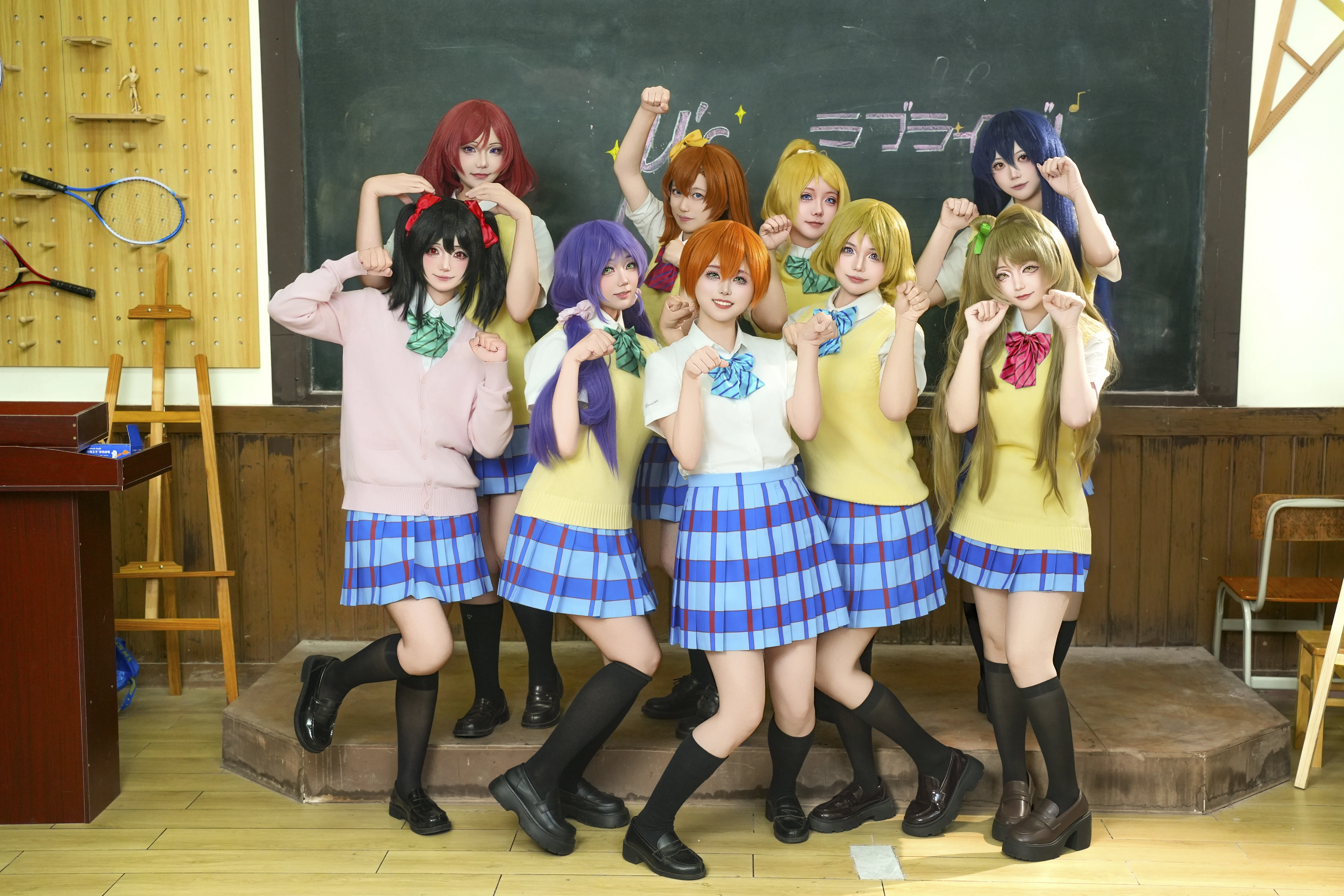 【高坂穗乃果cos】Love Live! 九人齐聚，初代光芒永不落幕 - 第 10 张
