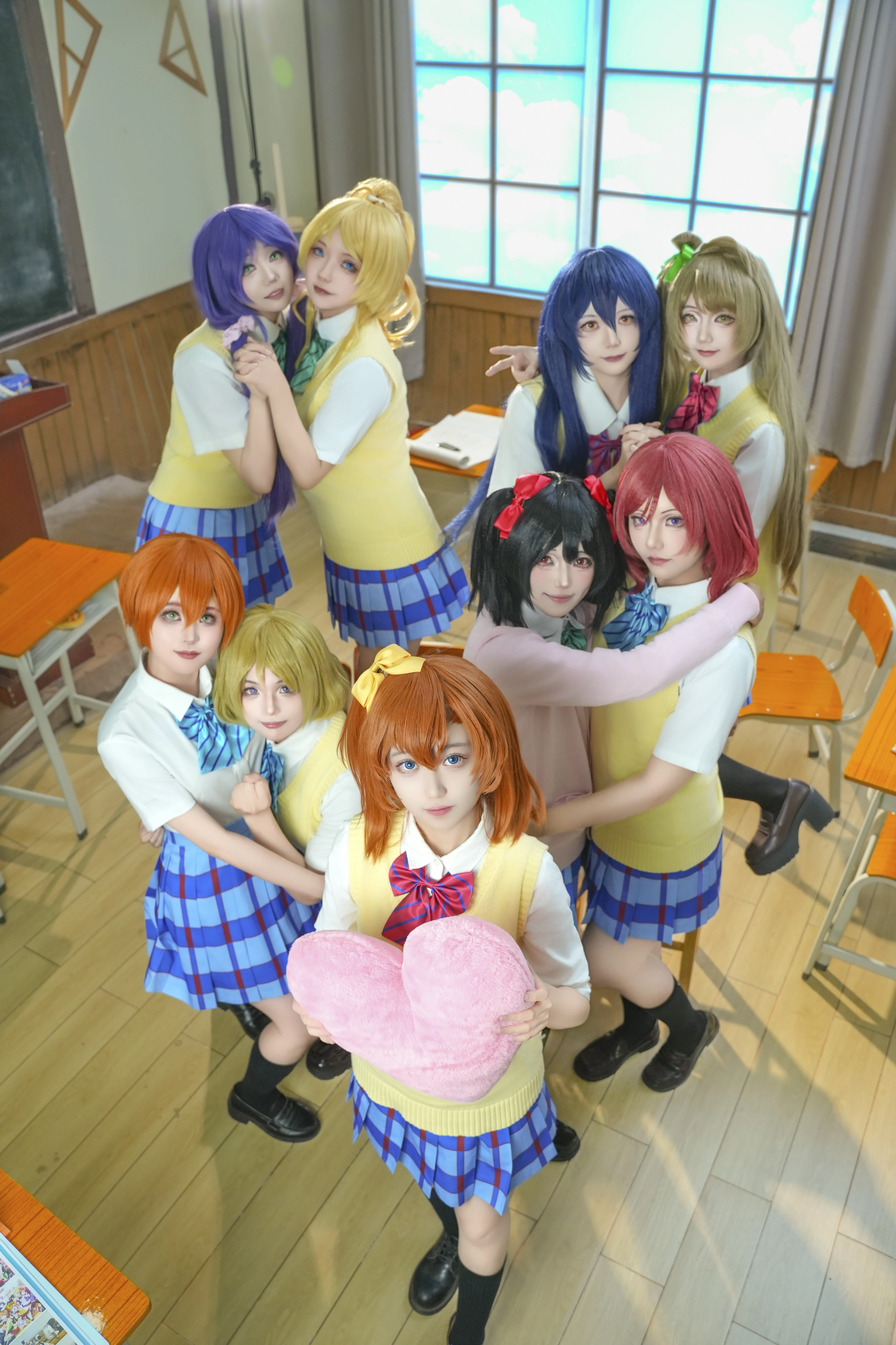 【高坂穗乃果cos】Love Live! 九人齐聚，初代光芒永不落幕 - 第 3 张