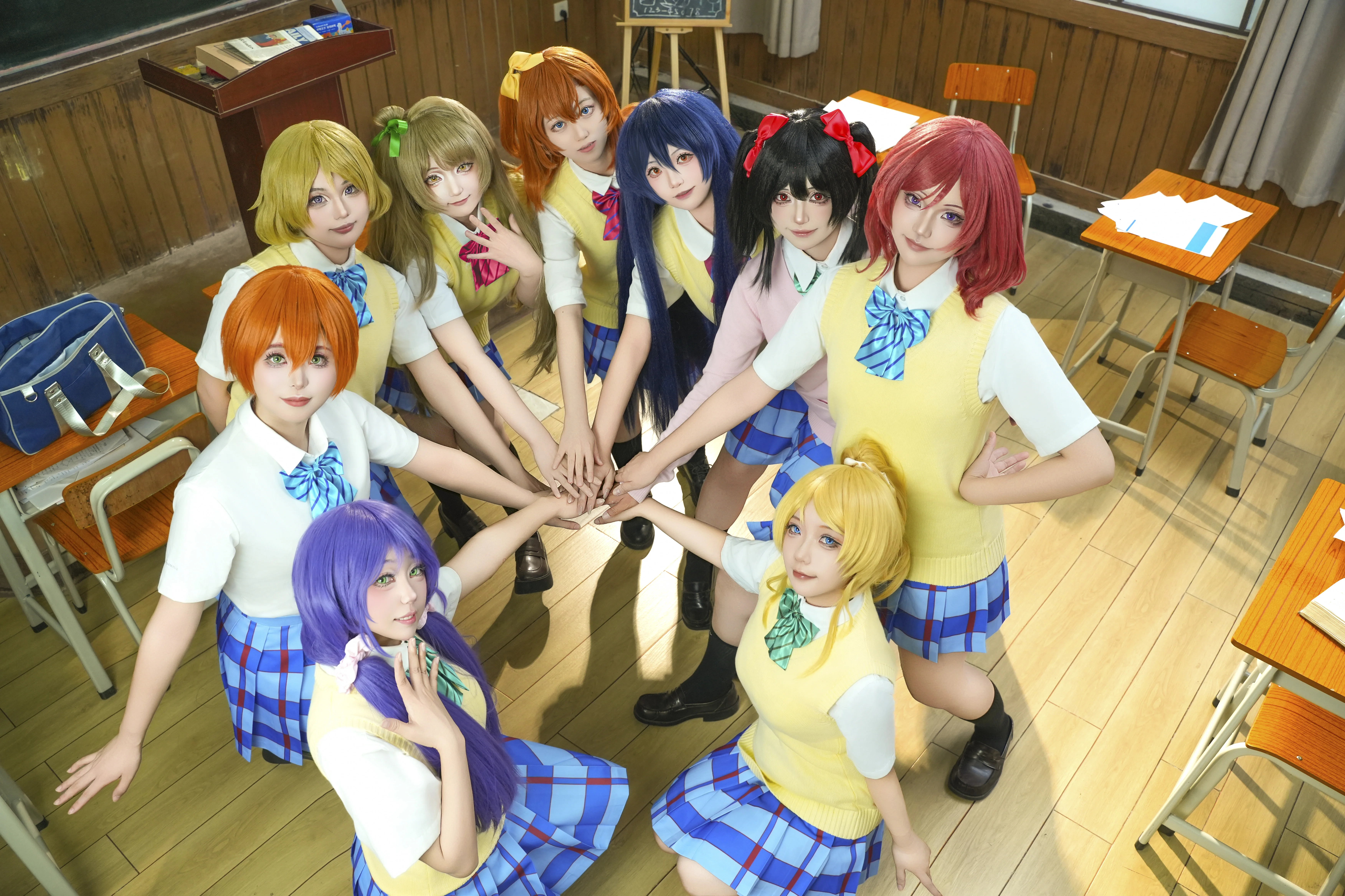 【高坂穗乃果cos】Love Live! 九人齐聚，初代光芒永不落幕 - 第 4 张