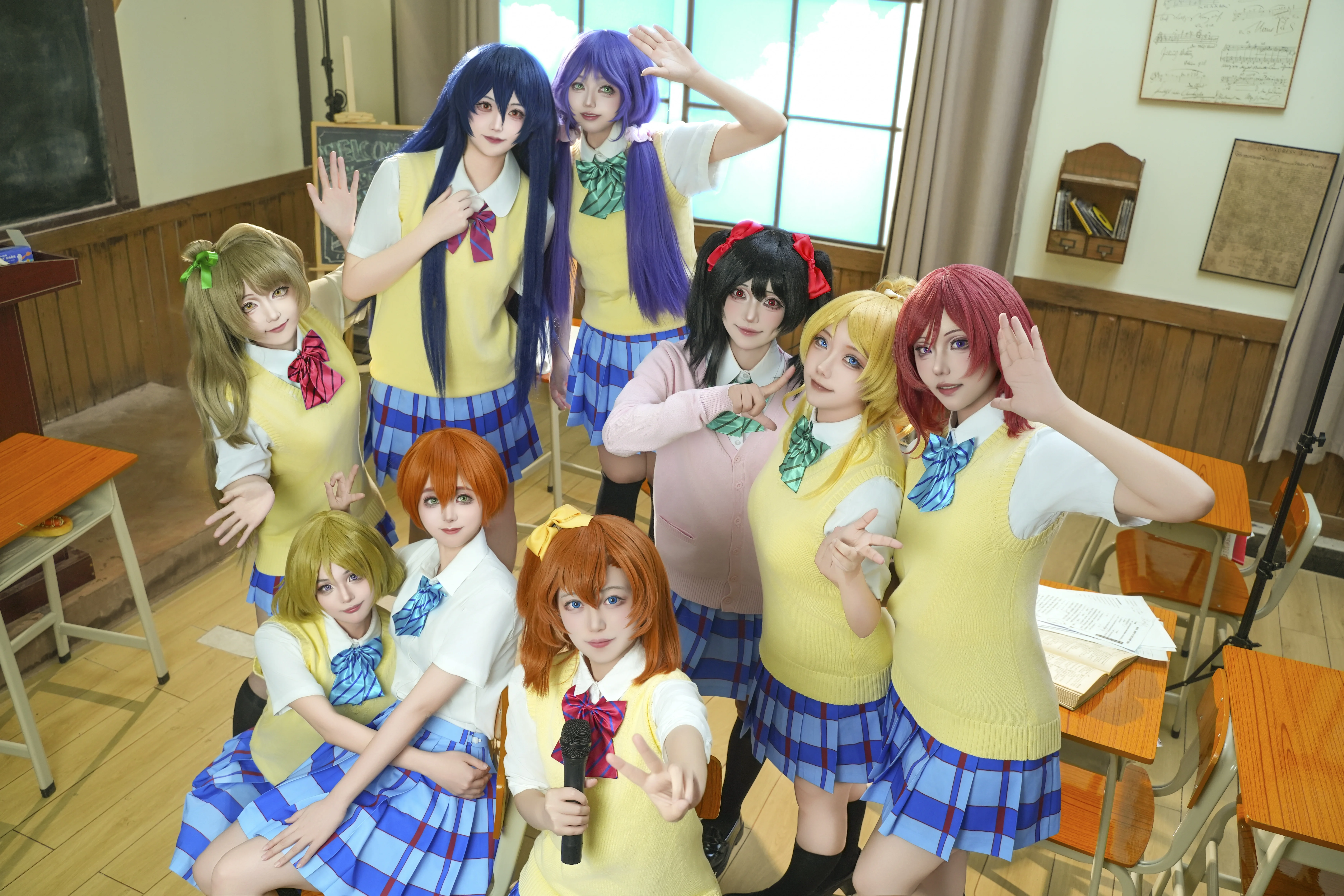 【高坂穗乃果cos】Love Live! 九人齐聚，初代光芒永不落幕 - 第 5 张