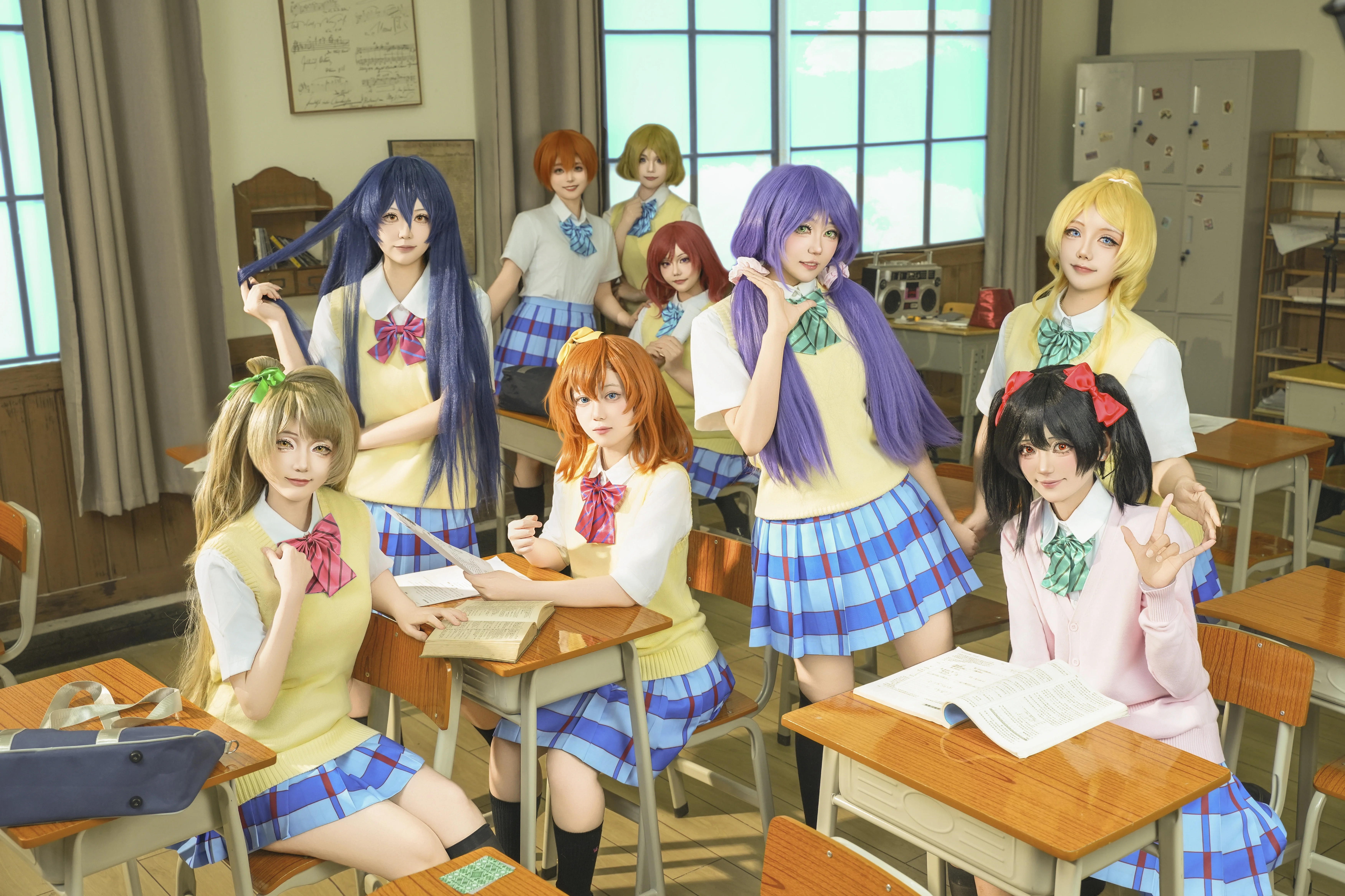 【高坂穗乃果cos】Love Live! 九人齐聚，初代光芒永不落幕 - 第 7 张