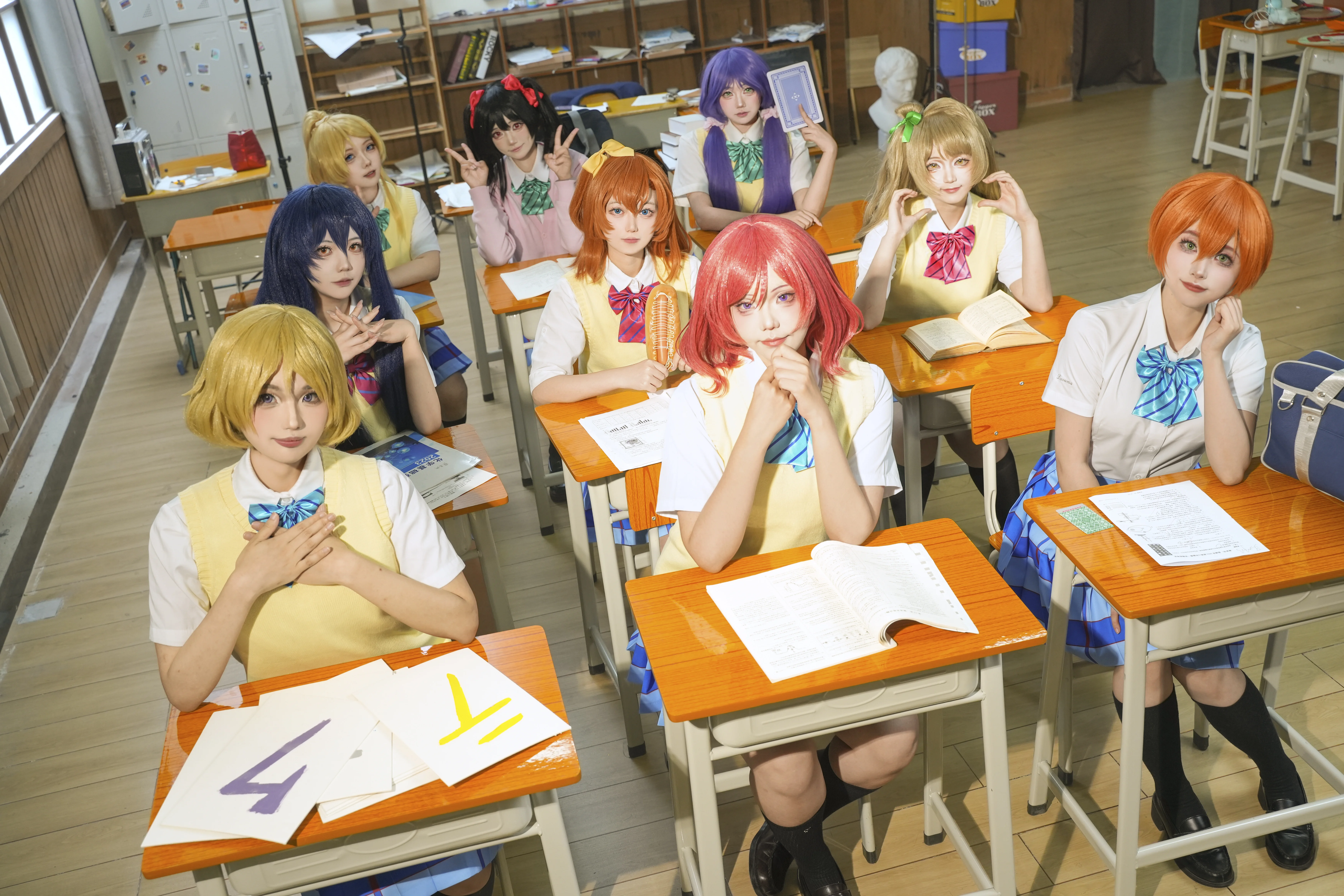 【高坂穗乃果cos】Love Live! 九人齐聚，初代光芒永不落幕 - 第 9 张