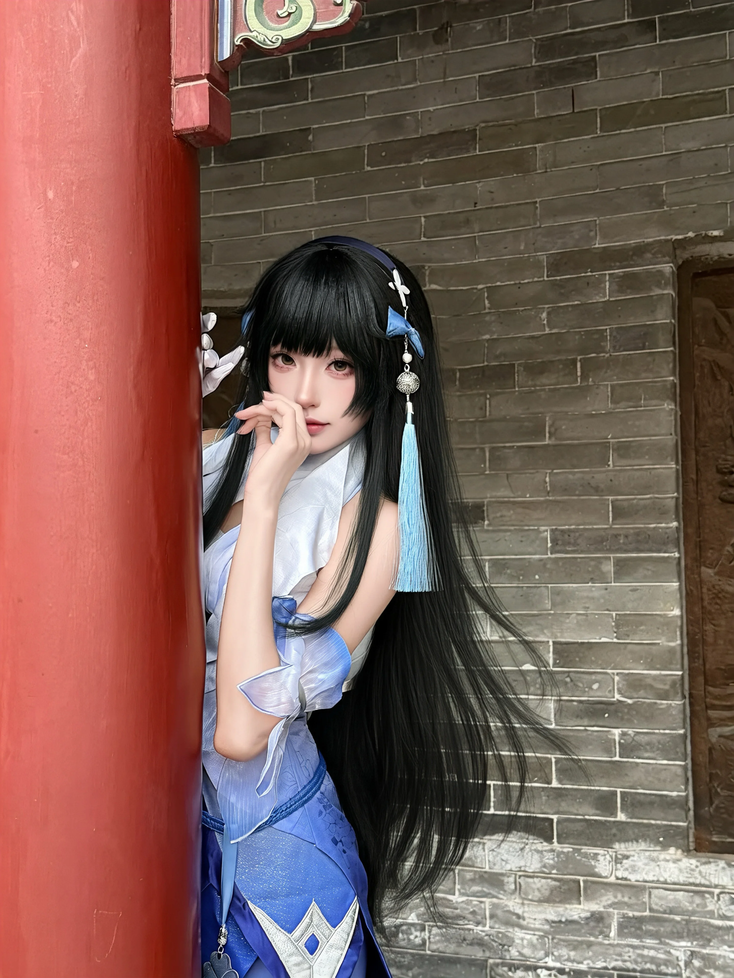 【西施cos】王者荣耀少女的把戏，换上本命皮肤的瞬间 - 第 1 张