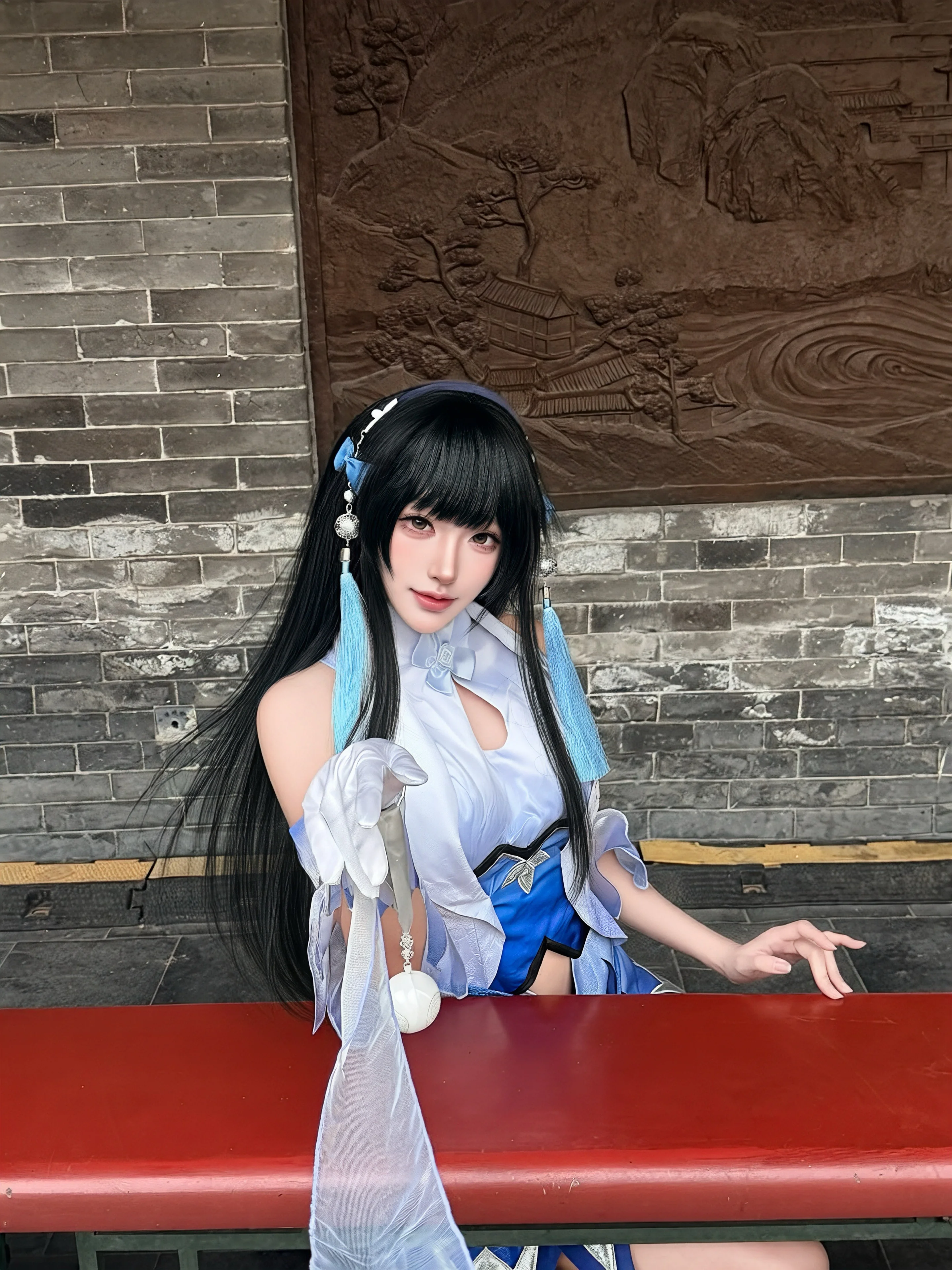 【西施cos】王者荣耀少女的把戏，换上本命皮肤的瞬间 - 第 8 张