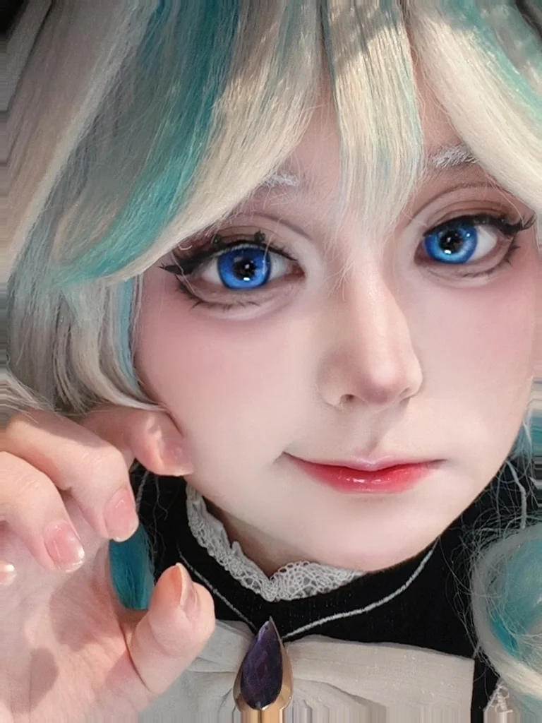 芙宁娜cos 原神——妆面细节与假发搭配心得