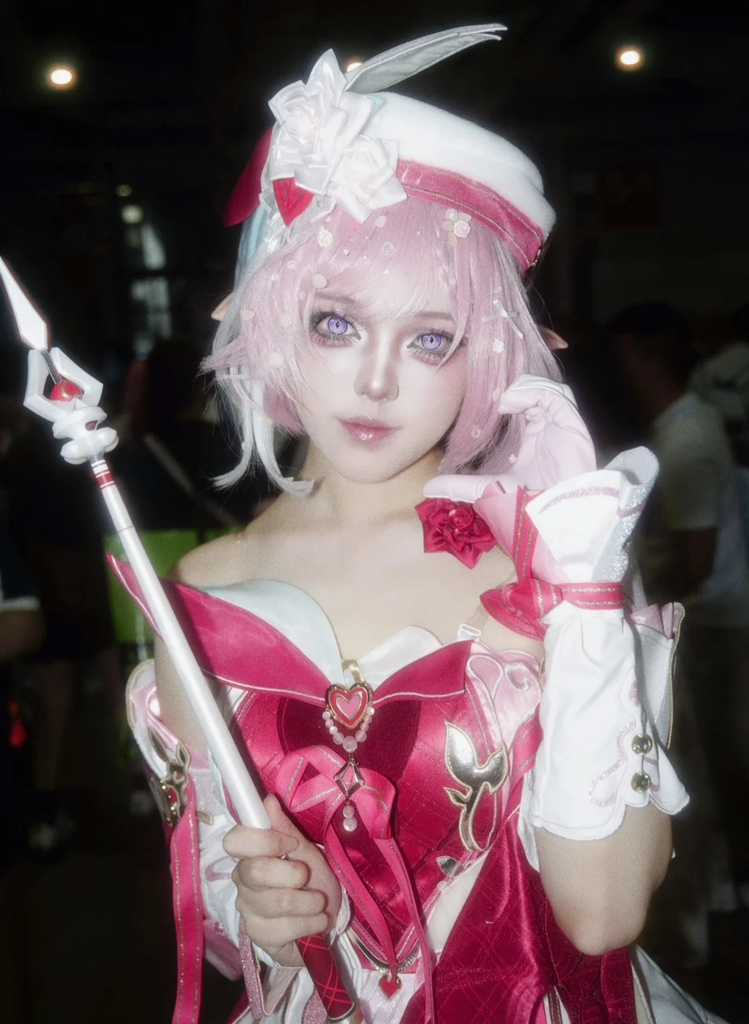 【爱莉希雅cos】爱愿妖精BilibiliWorld现场返图 - 第 1 张