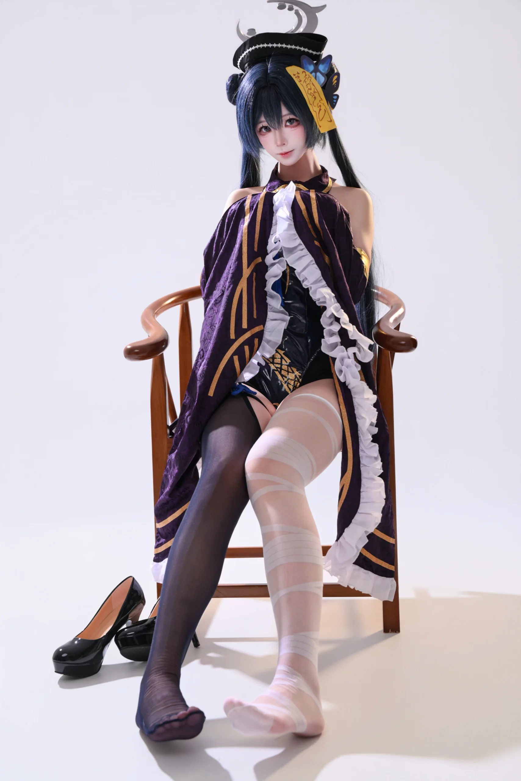 [Misaki Cosplay] The Mysterious Little Zombie in Blue Archive - Image 2