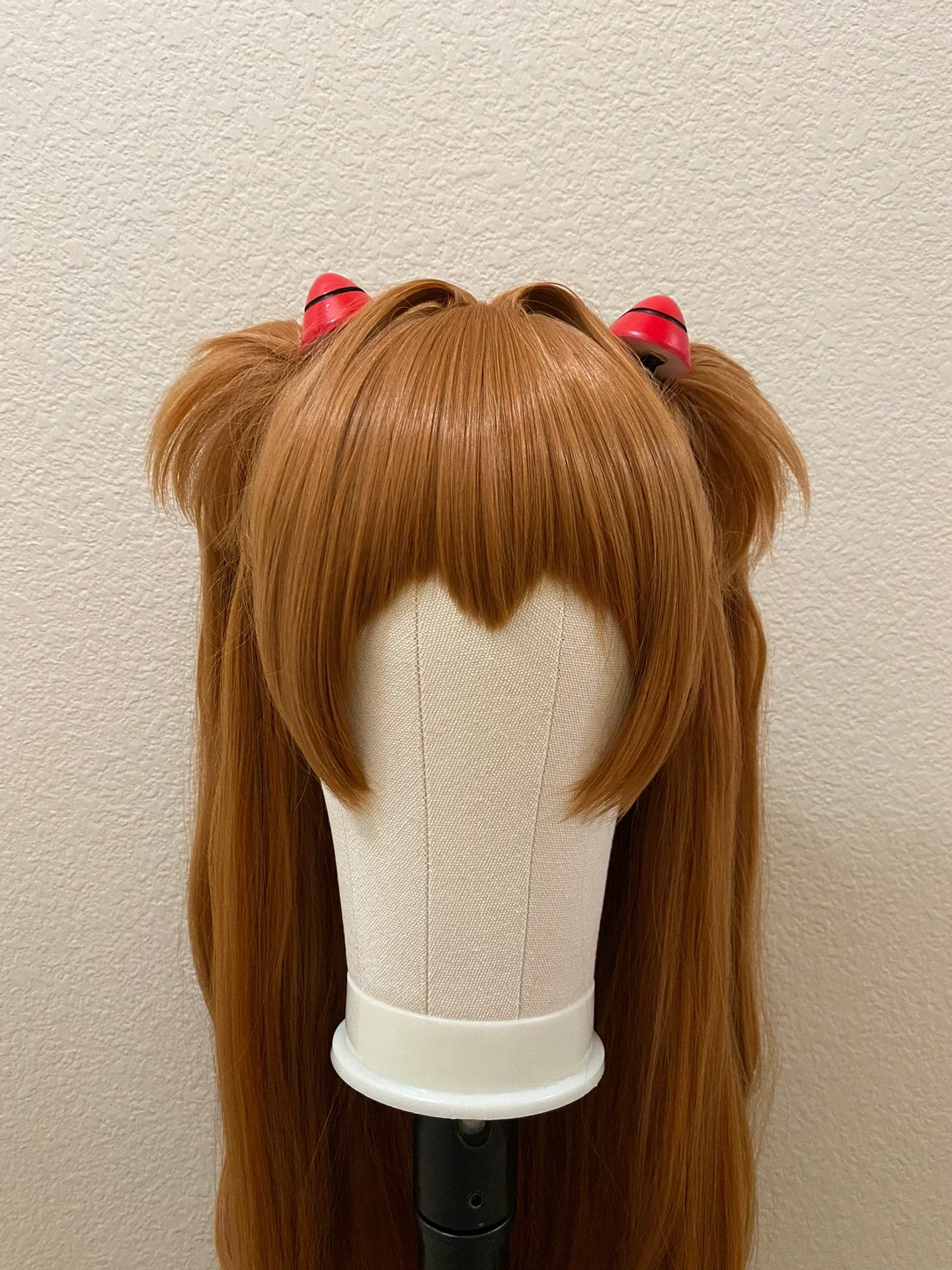 【明日香cos】新世纪福音战士校服试穿，刘海修到颧骨的纠结历程 - 第 3 张