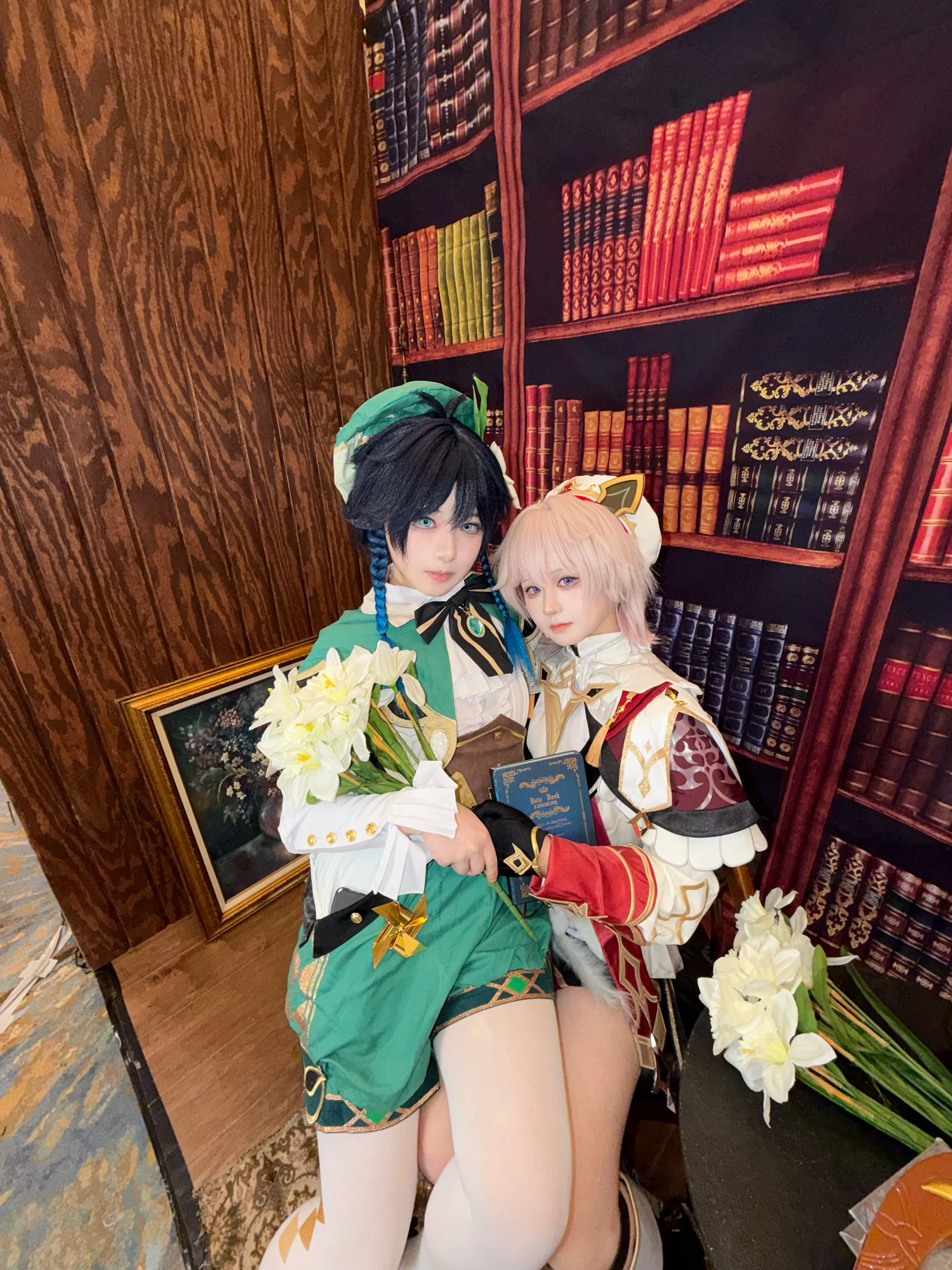 【塔利雅&温迪cos】蒙德的风与诗，第一次出男孩子的快乐