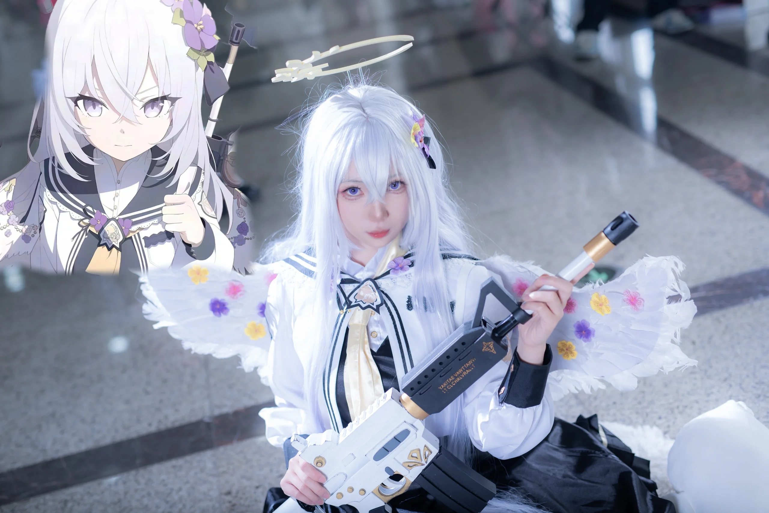 【白洲梓cos】蔚蓝档案的白洲梓，武汉漫展返图分享 - 第 2 张