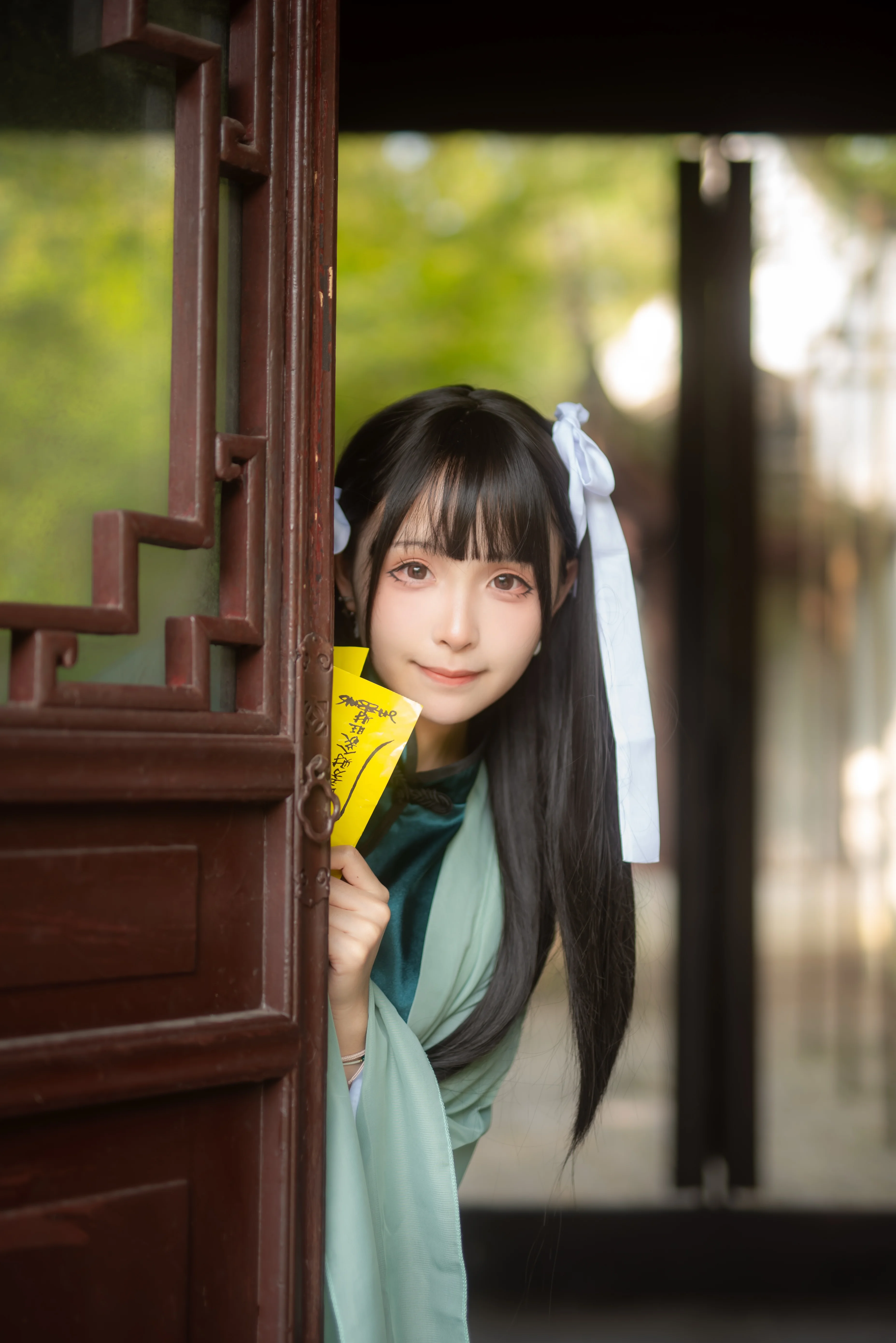 【藥指cos】只帶兩張符紙的夏日園林寫真 - 第 1 張