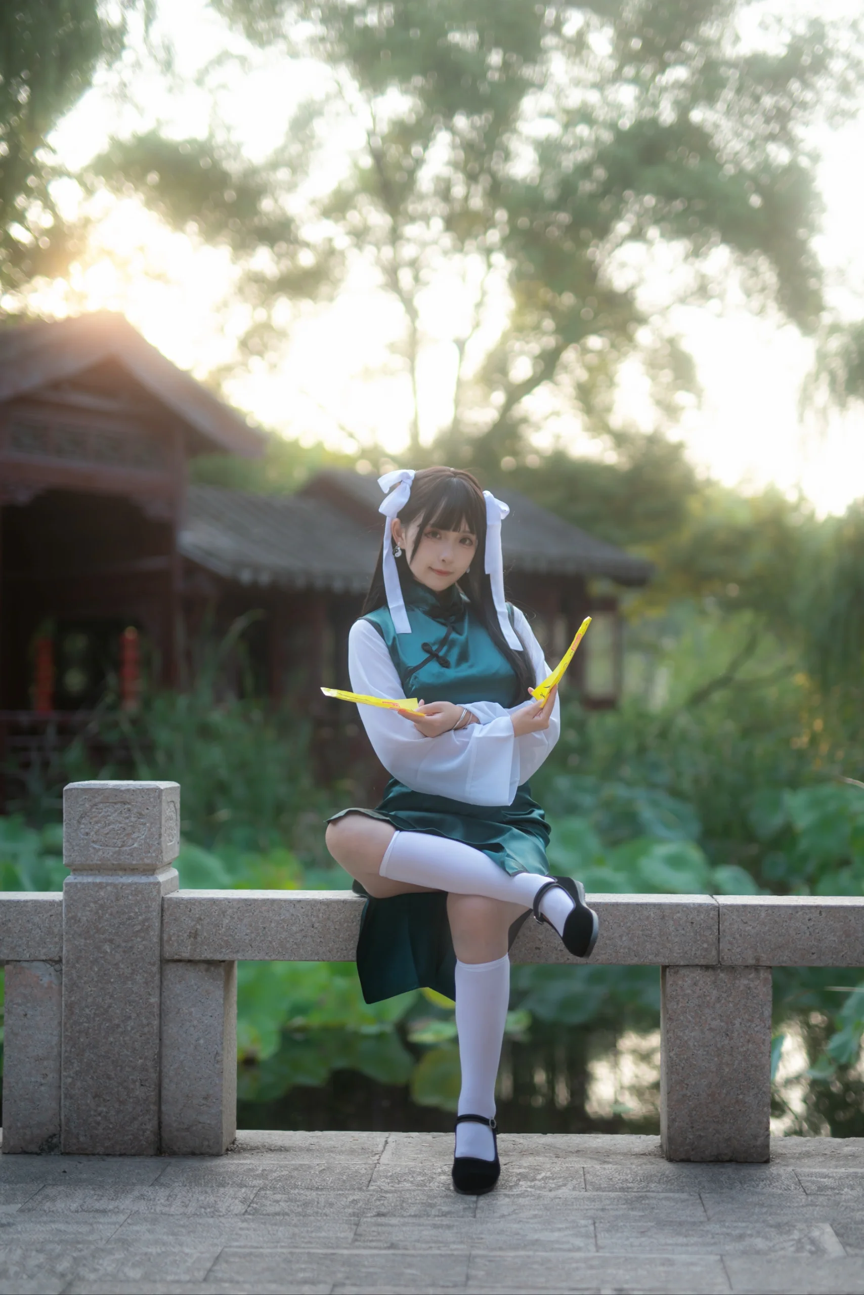 【藥指cos】只帶兩張符紙的夏日園林寫真 - 第 10 張