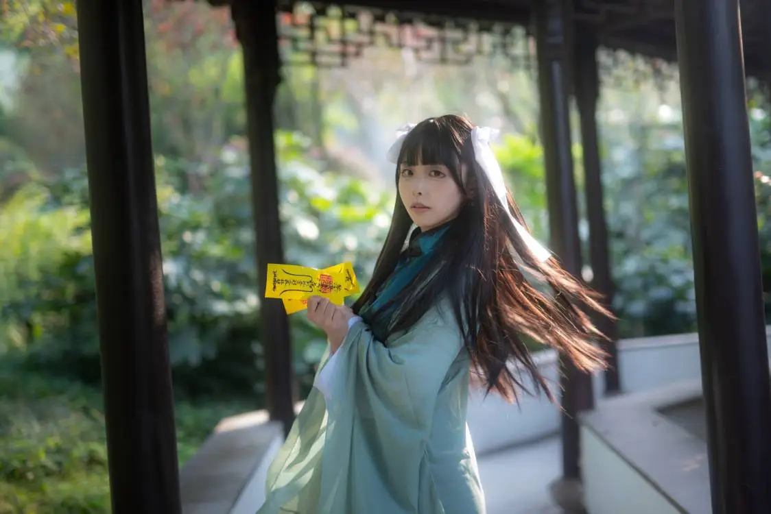 【藥指cos】只帶兩張符紙的夏日園林寫真 - 第 12 張