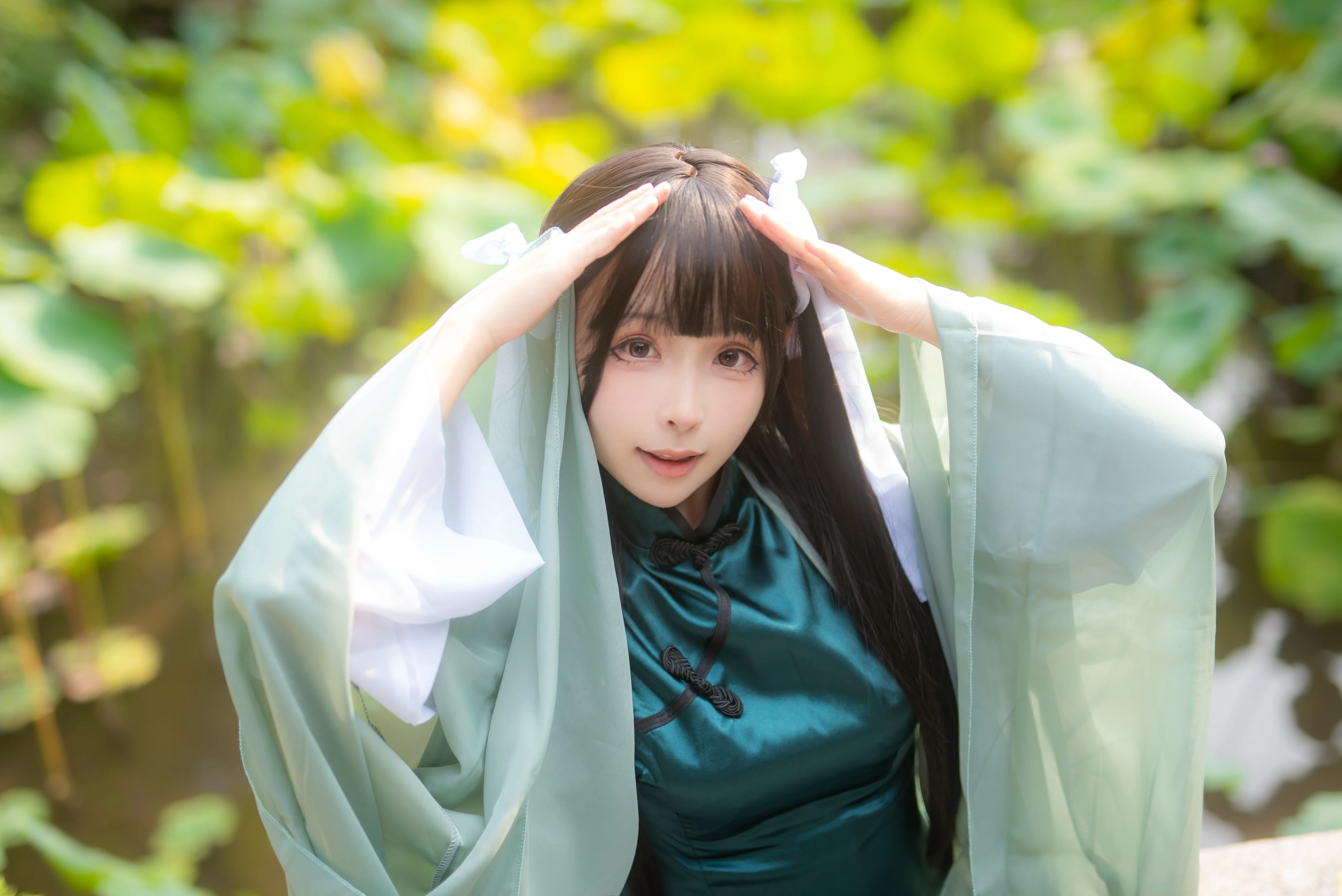 【藥指cos】只帶兩張符紙的夏日園林寫真 - 第 3 張