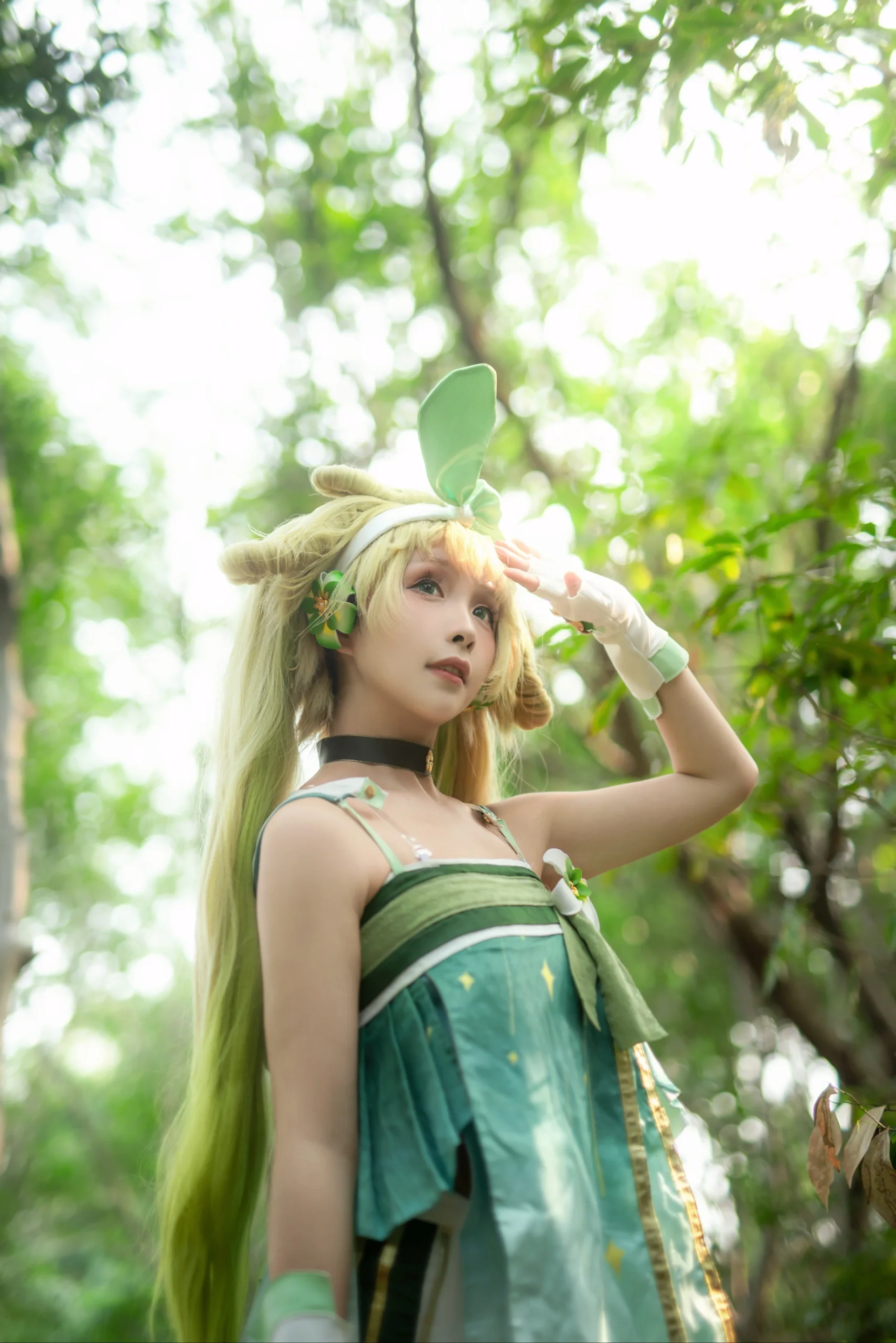 【维里奈cos】重大虎溪生态真的绝了，和鸣潮维里奈完美适配 - 第 11 张