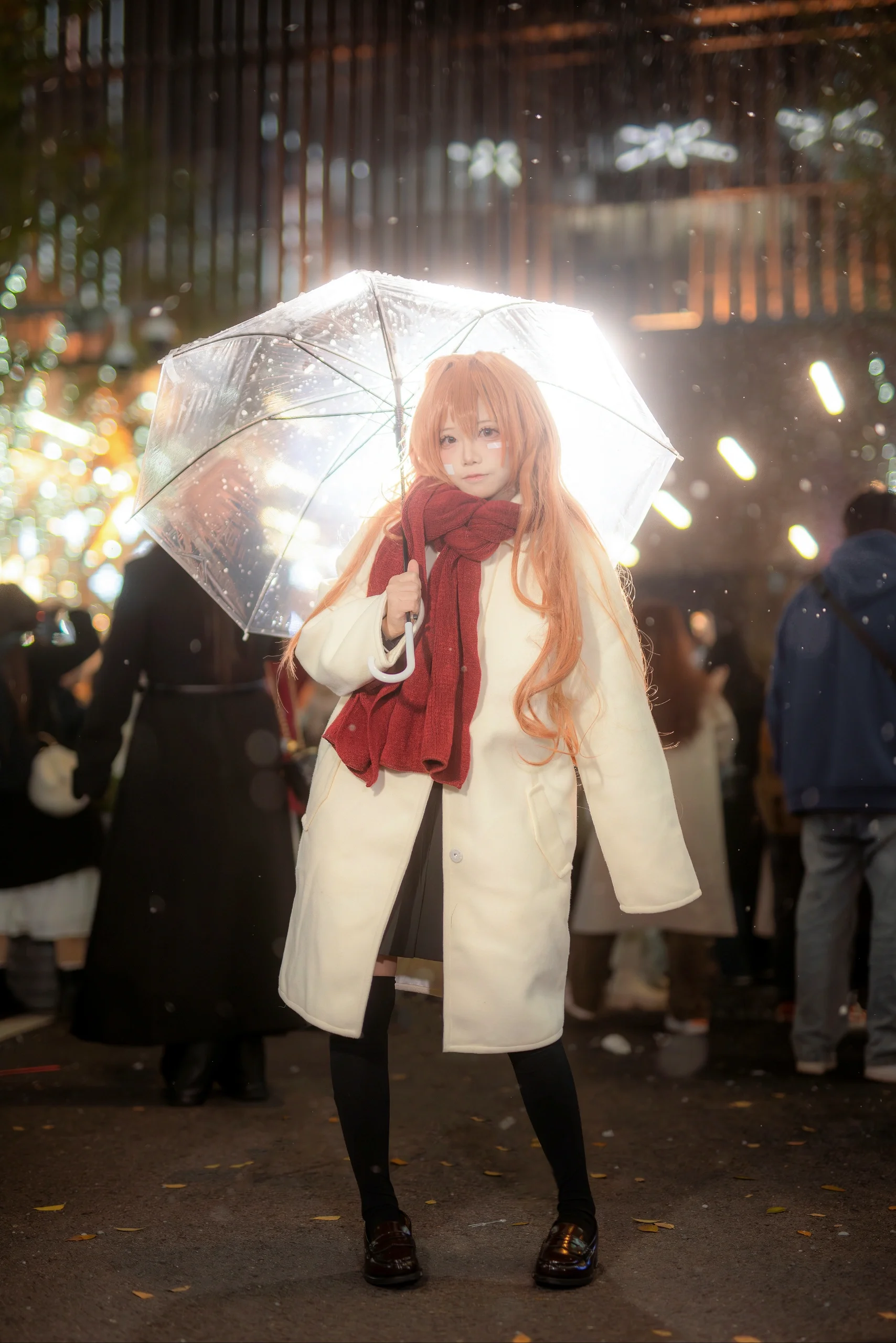 【逢坂大河cos】龙与虎的冬日圣诞，雪中的掌中老虎 - 第 10 张