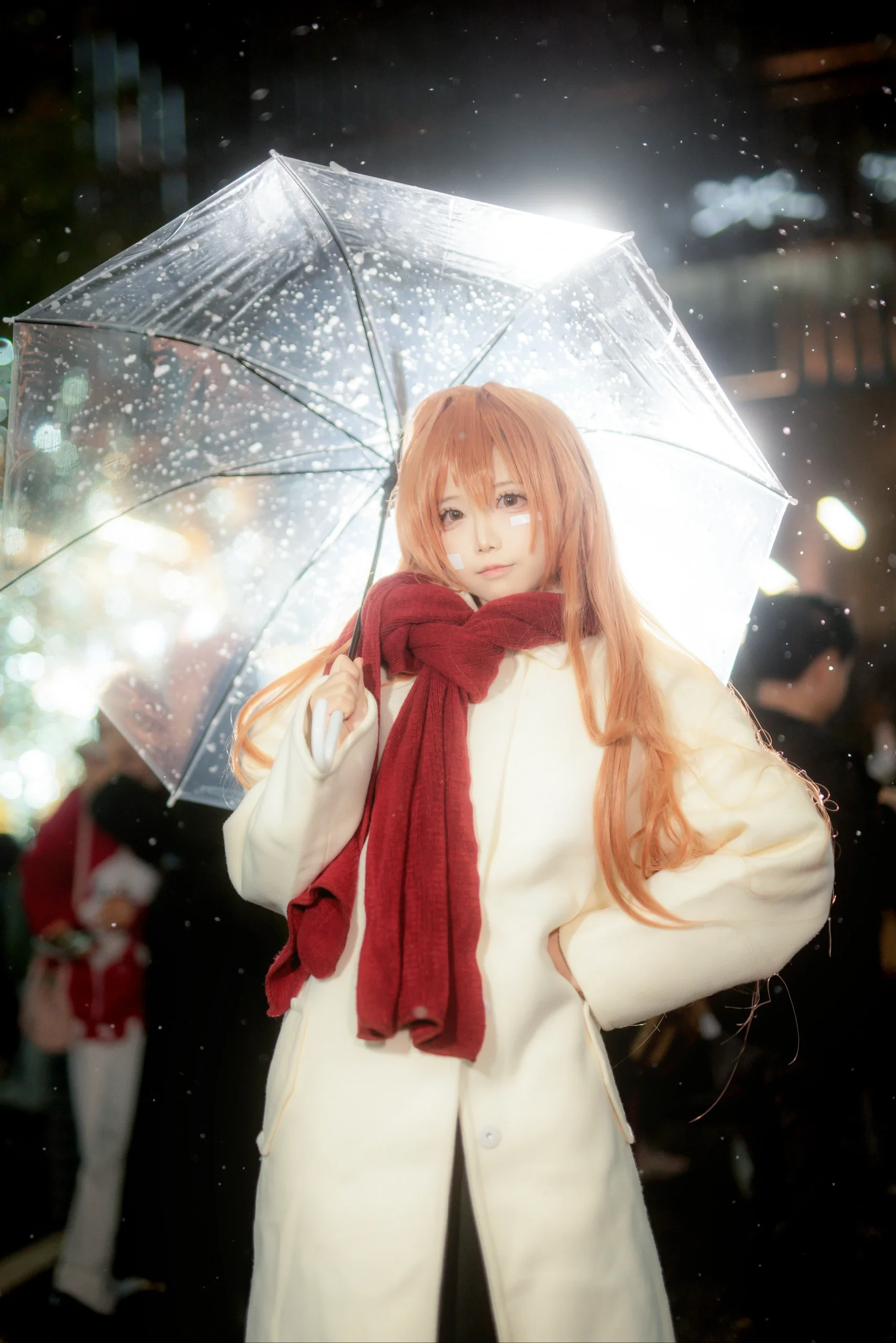 【逢坂大河cos】龙与虎的冬日圣诞，雪中的掌中老虎 - 第 5 张