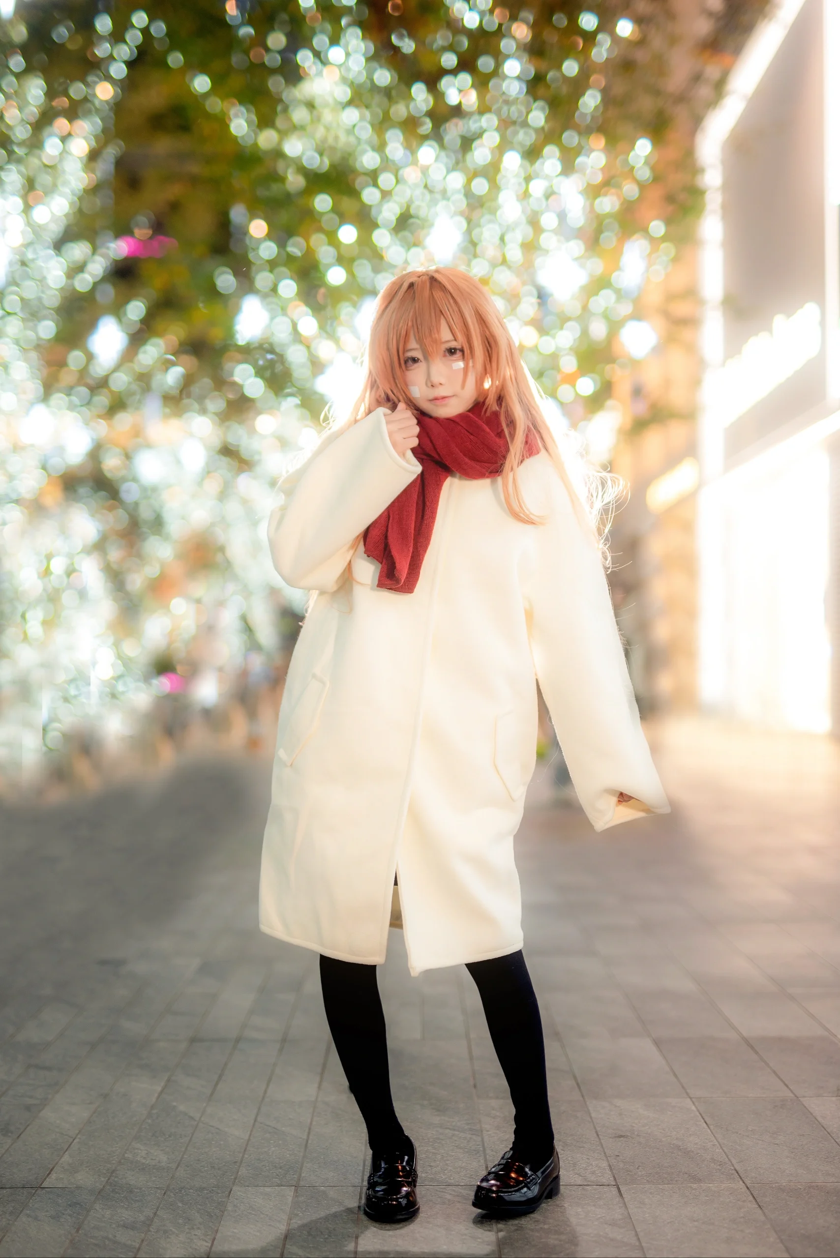 【逢坂大河cos】龙与虎的冬日圣诞，雪中的掌中老虎 - 第 6 张