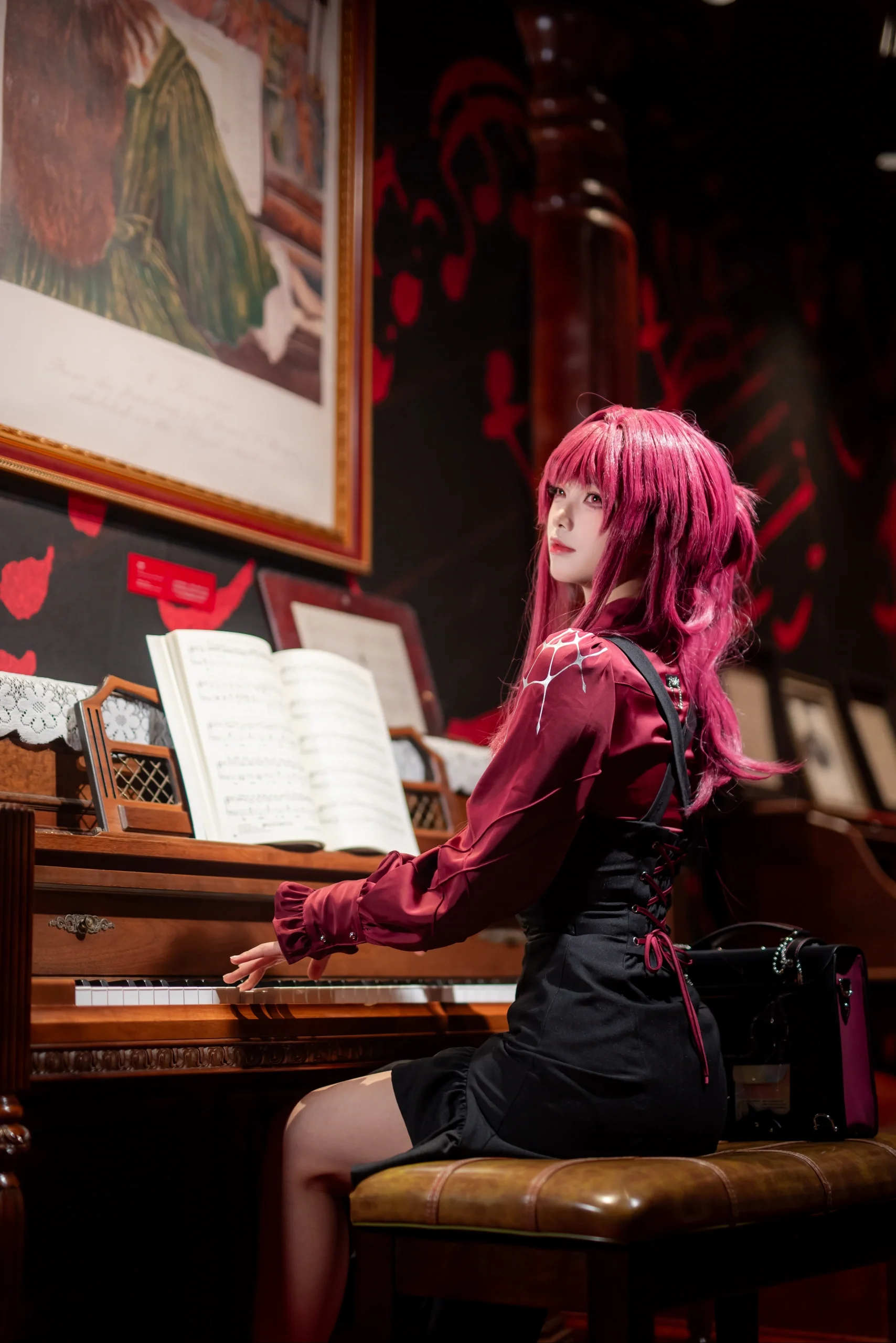 [Kafka Cosplay] Revisiting The British Library: Another Take on the Mature Style Photoshoot - Image 2
