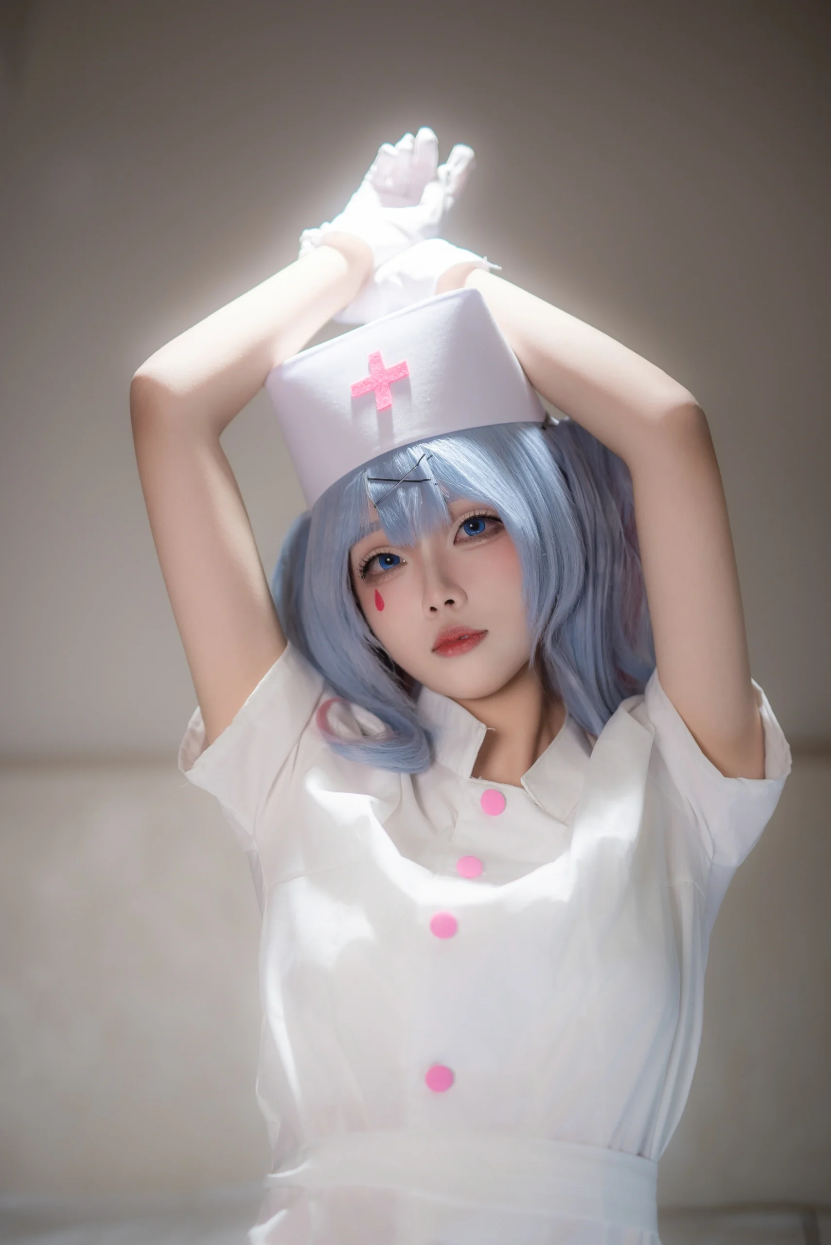 【初音未来cos】初音未来兔子洞护士服，沉浸式诊疗室里的个人写真 - 第 9 张