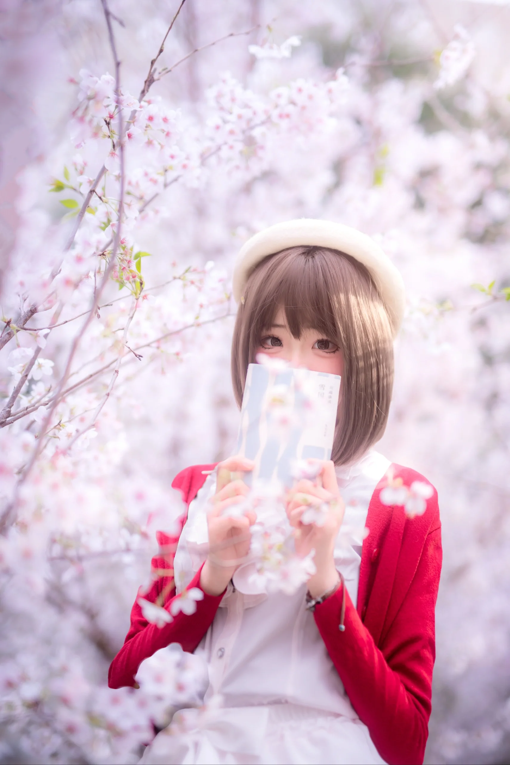 【加藤惠cos】重大虎溪春日限定，在樱花林里寻找路人女主 - 第 1 张