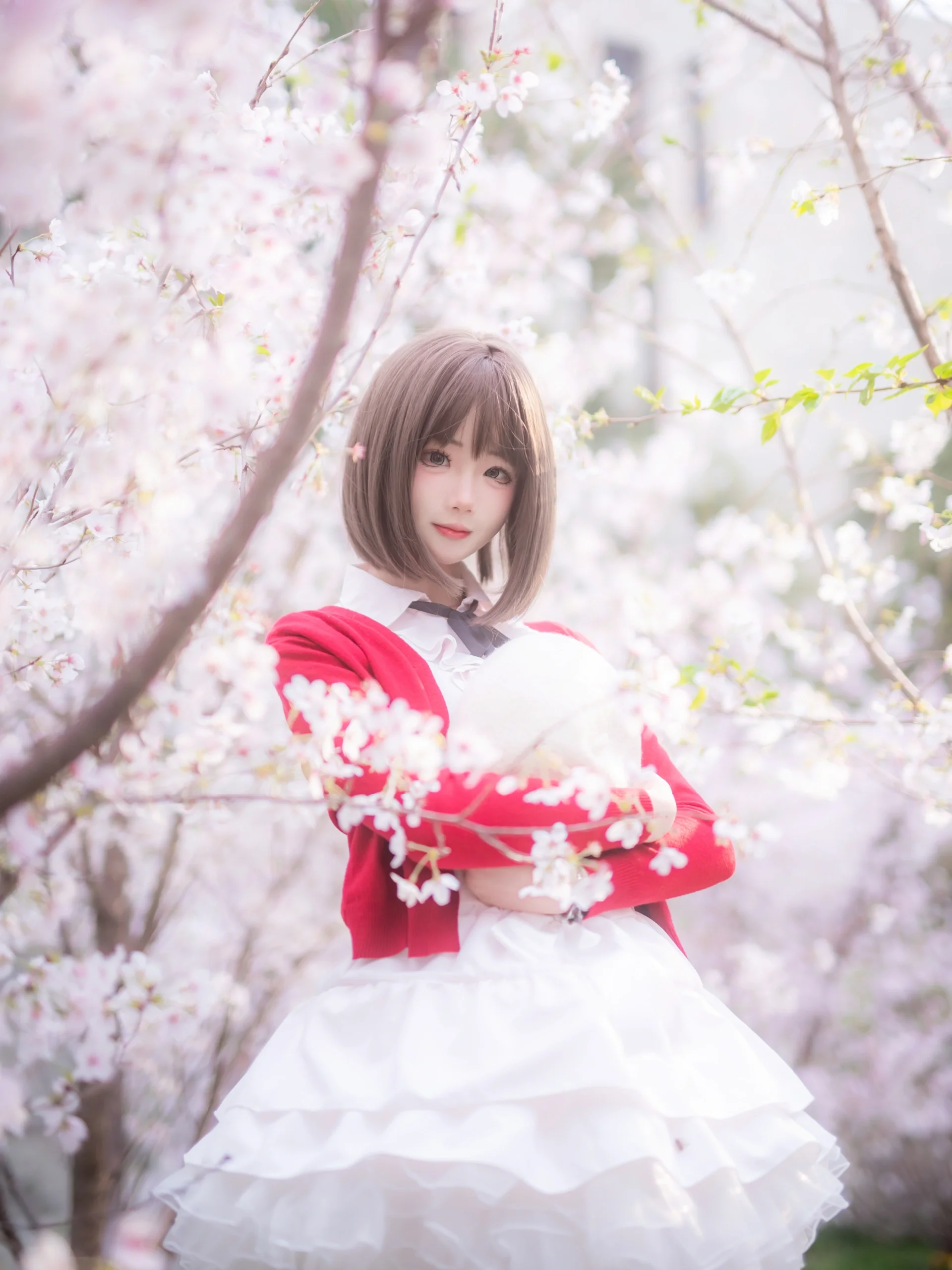 【加藤惠cos】重大虎溪春日限定，在樱花林里寻找路人女主