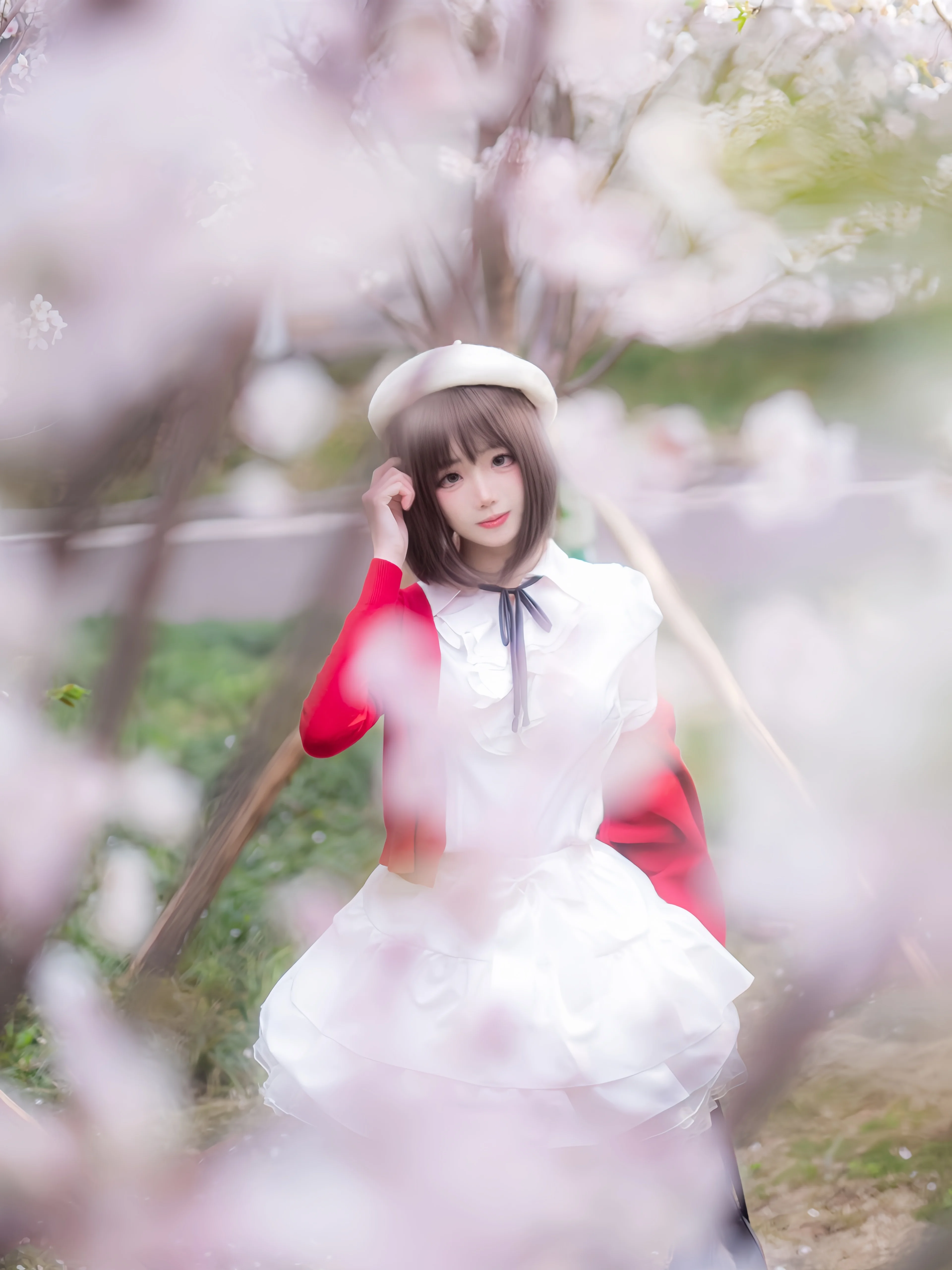 【加藤惠cos】重大虎溪春日限定，在樱花林里寻找路人女主 - 第 4 张