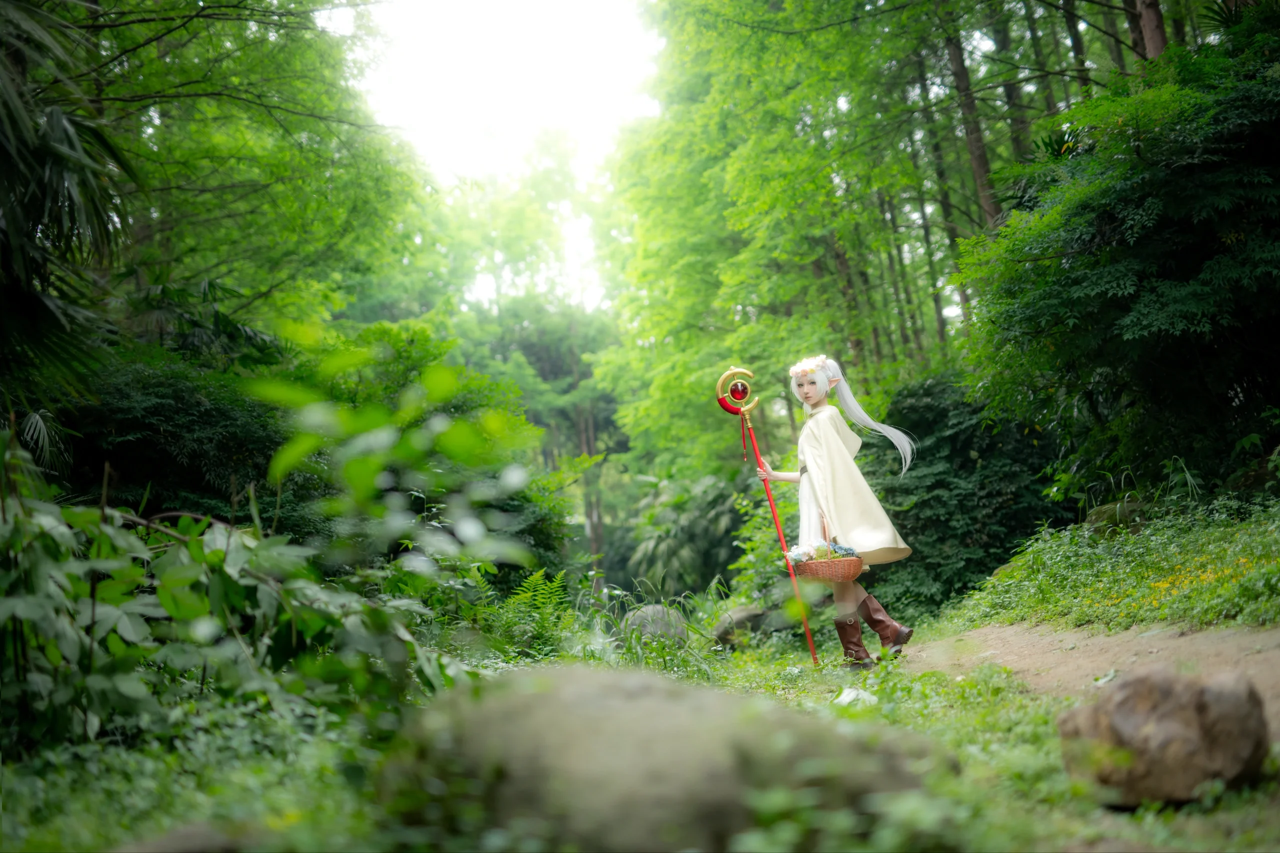 【芙莉莲cos】重庆突发暴雨的雨林限定版精灵 - 第 2 张