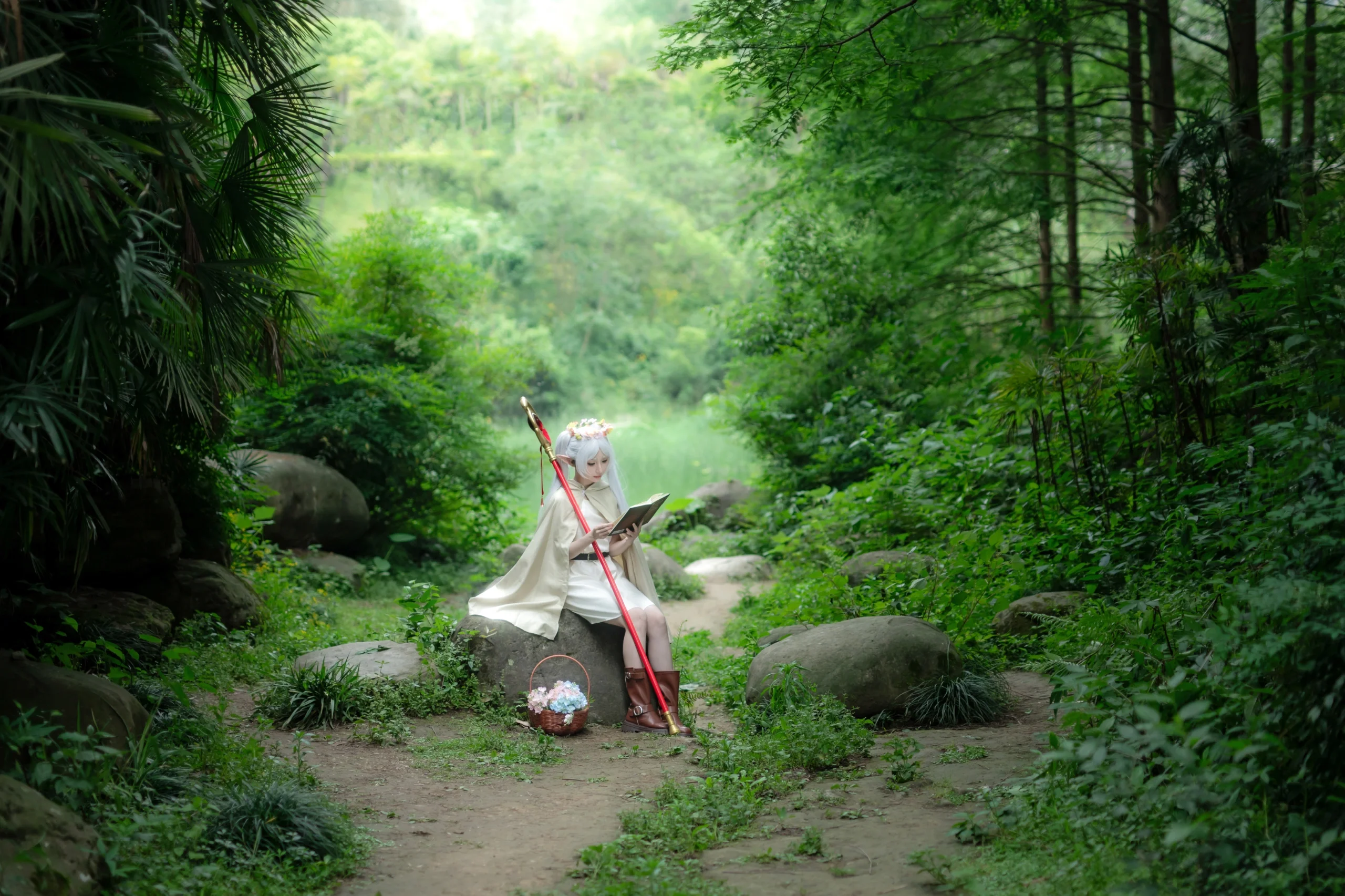 【芙莉莲cos】重庆突发暴雨的雨林限定版精灵 - 第 5 张