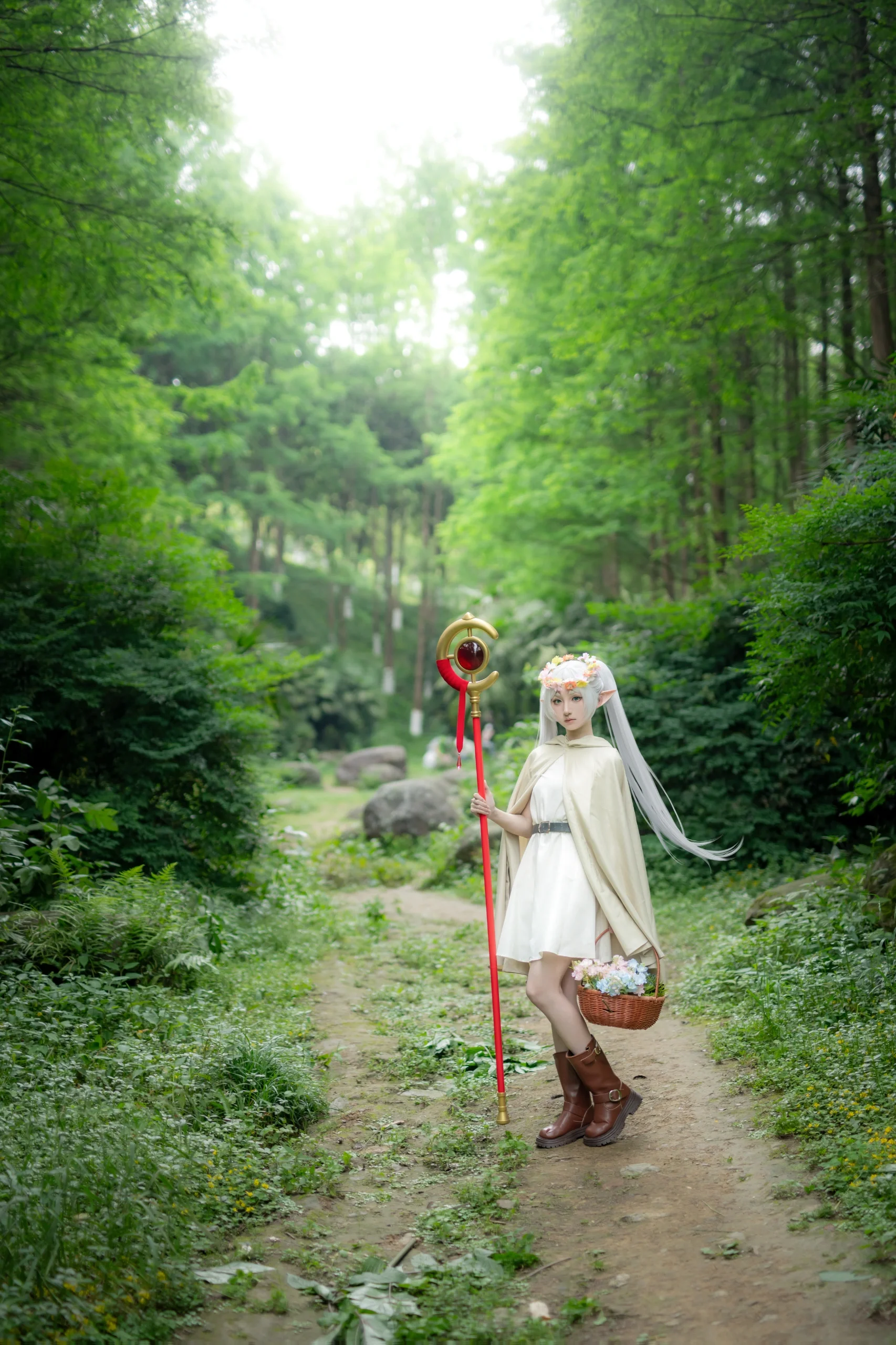 【芙莉莲cos】重庆突发暴雨的雨林限定版精灵 - 第 7 张