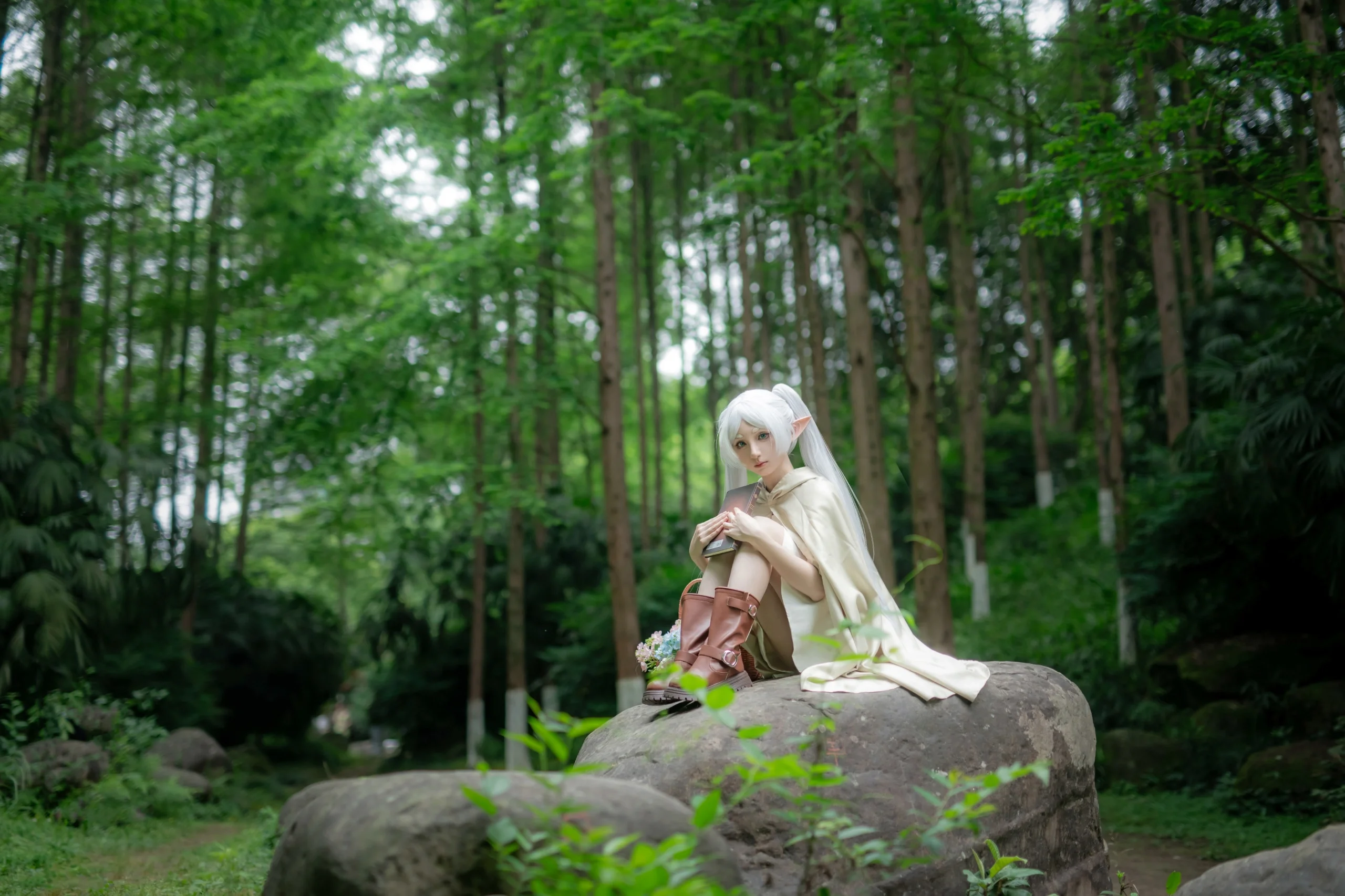 【芙莉莲cos】重庆突发暴雨的雨林限定版精灵 - 第 8 张