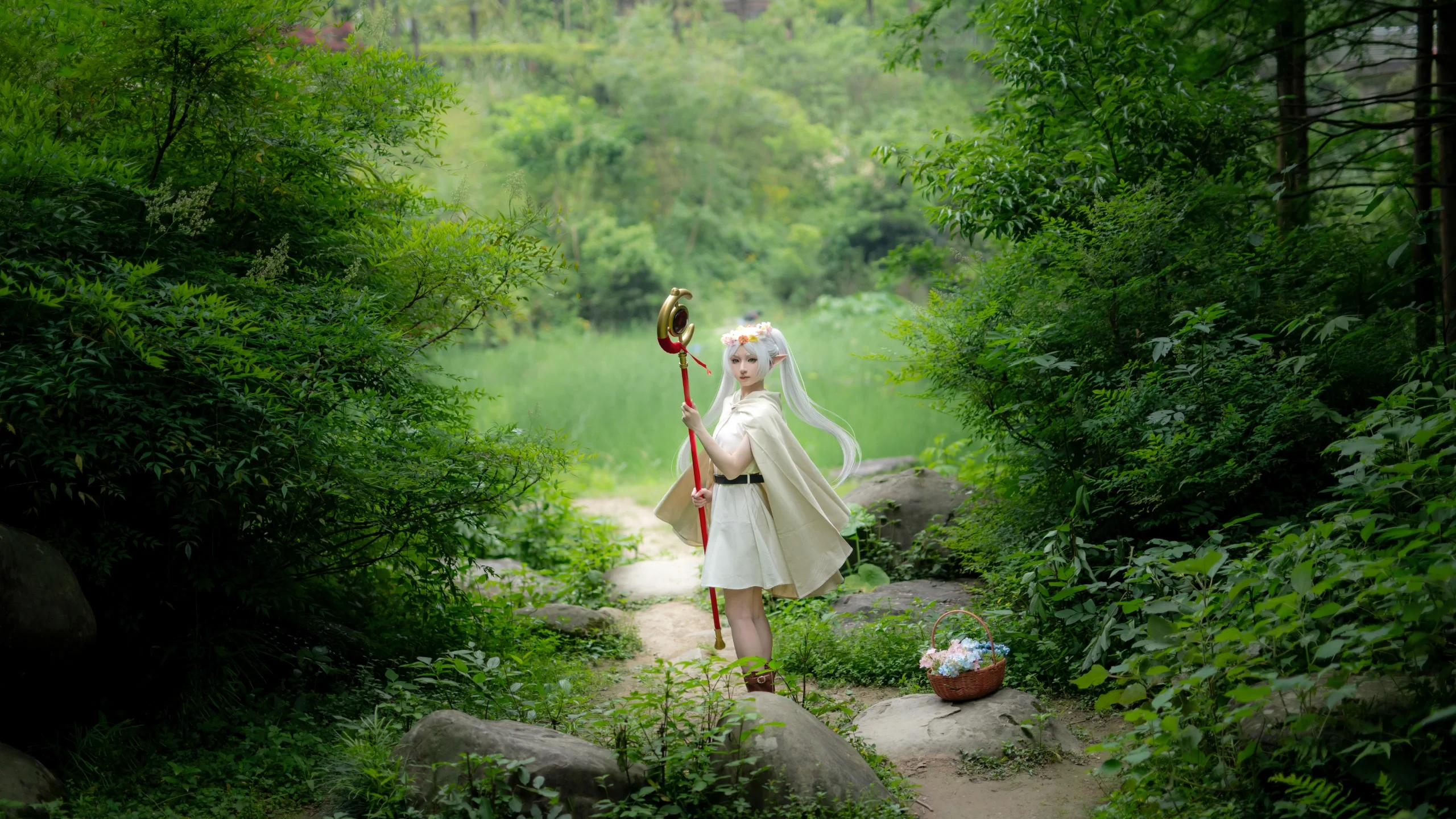【芙莉莲cos】重庆突发暴雨的雨林限定版精灵 - 第 9 张