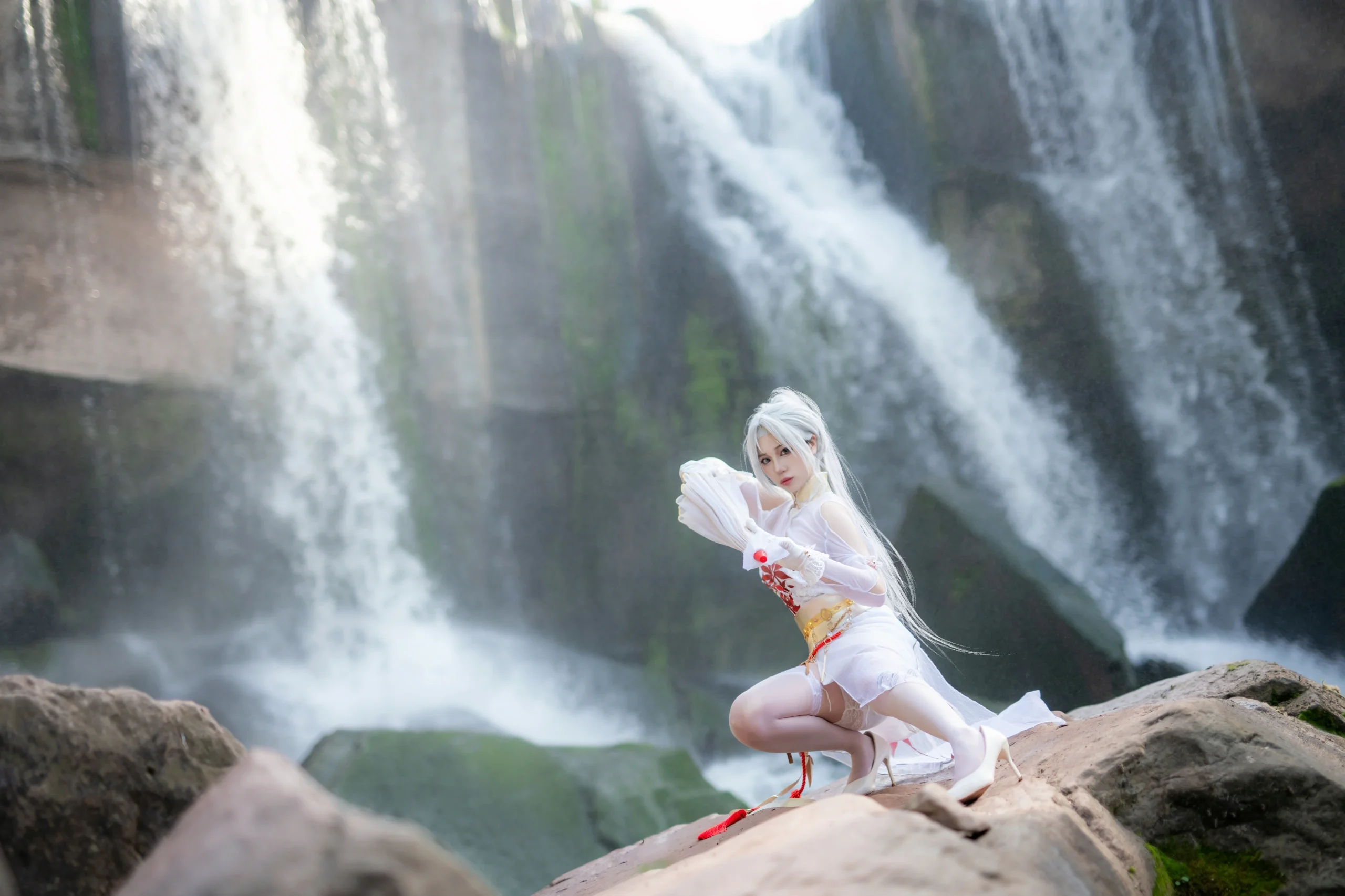 【宁红夜cos】深山飞瀑，幽林独坐 - 第 4 张