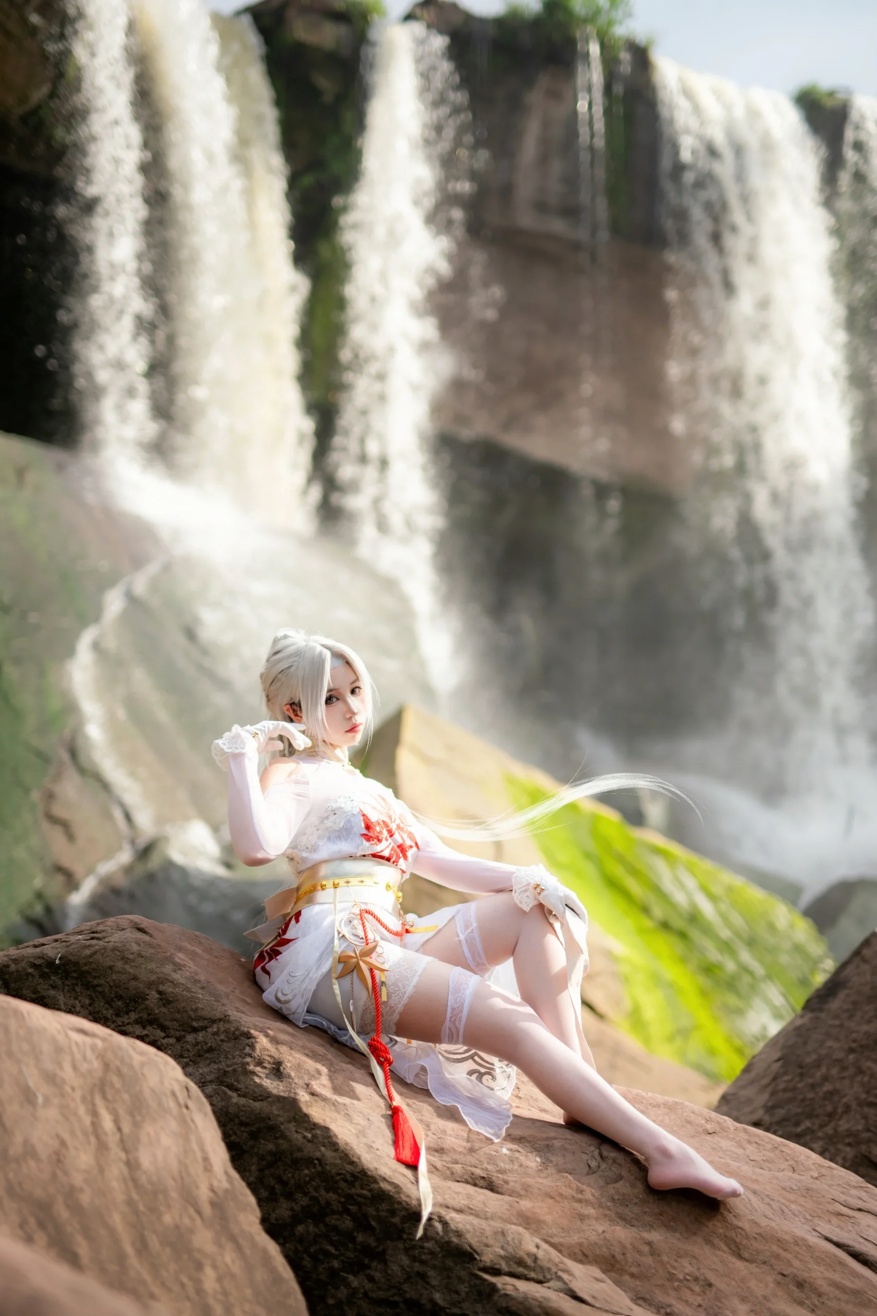 【宁红夜cos】深山飞瀑，幽林独坐 - 第 5 张