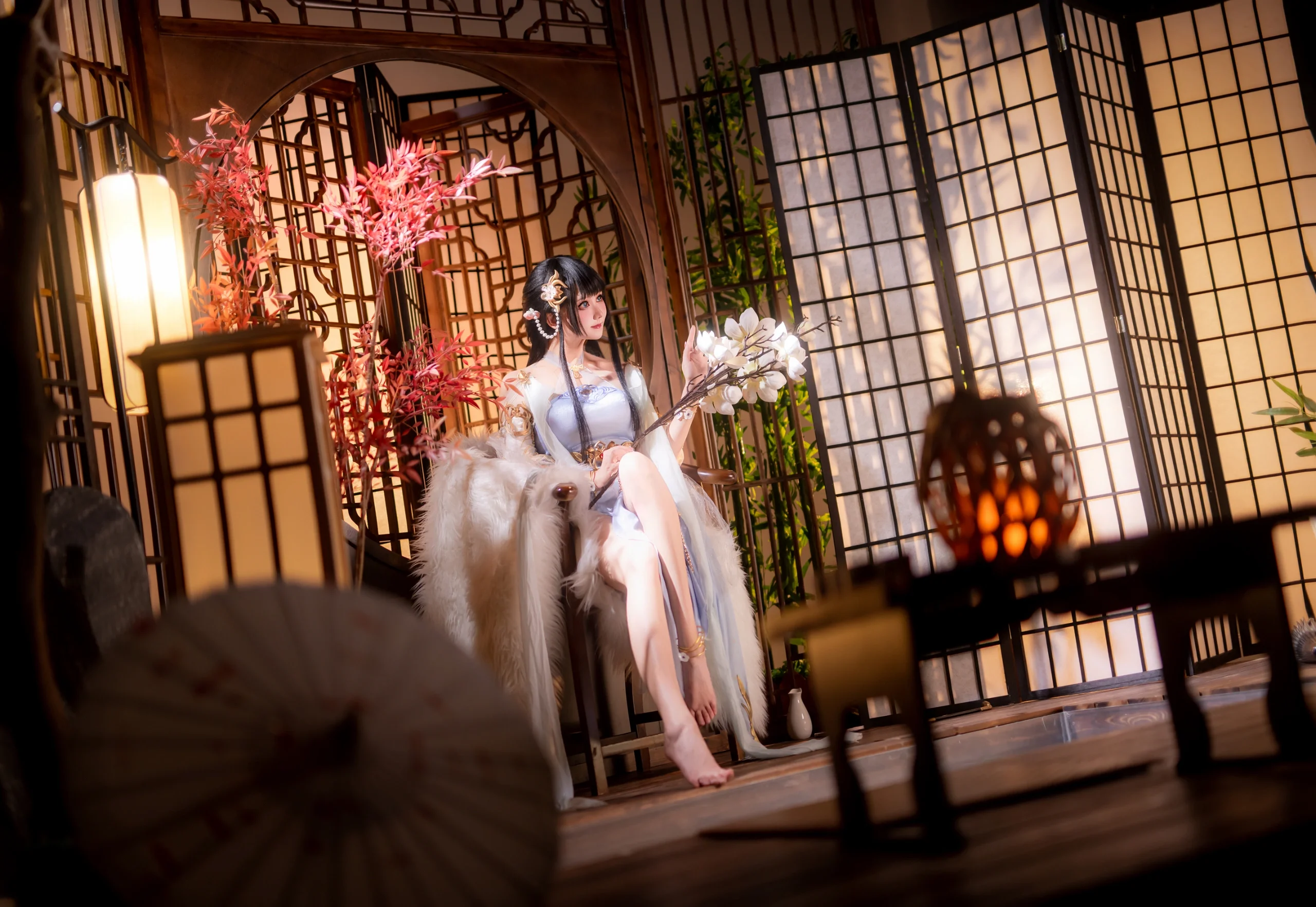 【殷紫萍cos】永劫无间里这位医者的清冷与灵动 - 第 2 张