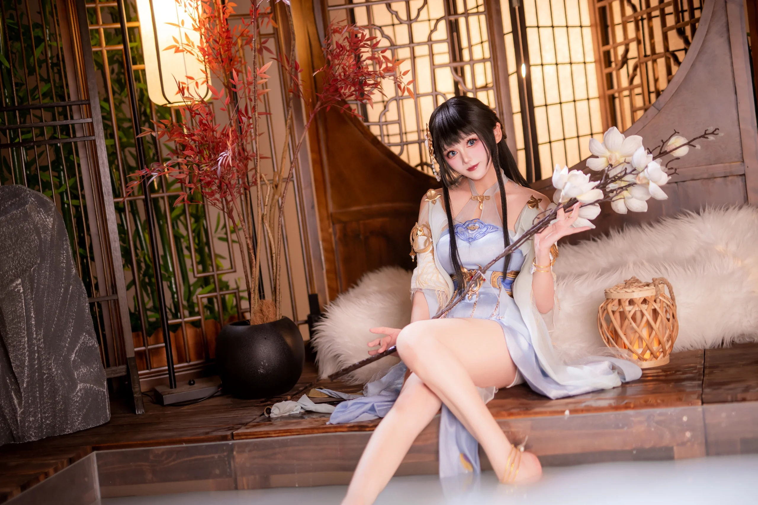 【殷紫萍cos】永劫无间里这位医者的清冷与灵动 - 第 4 张