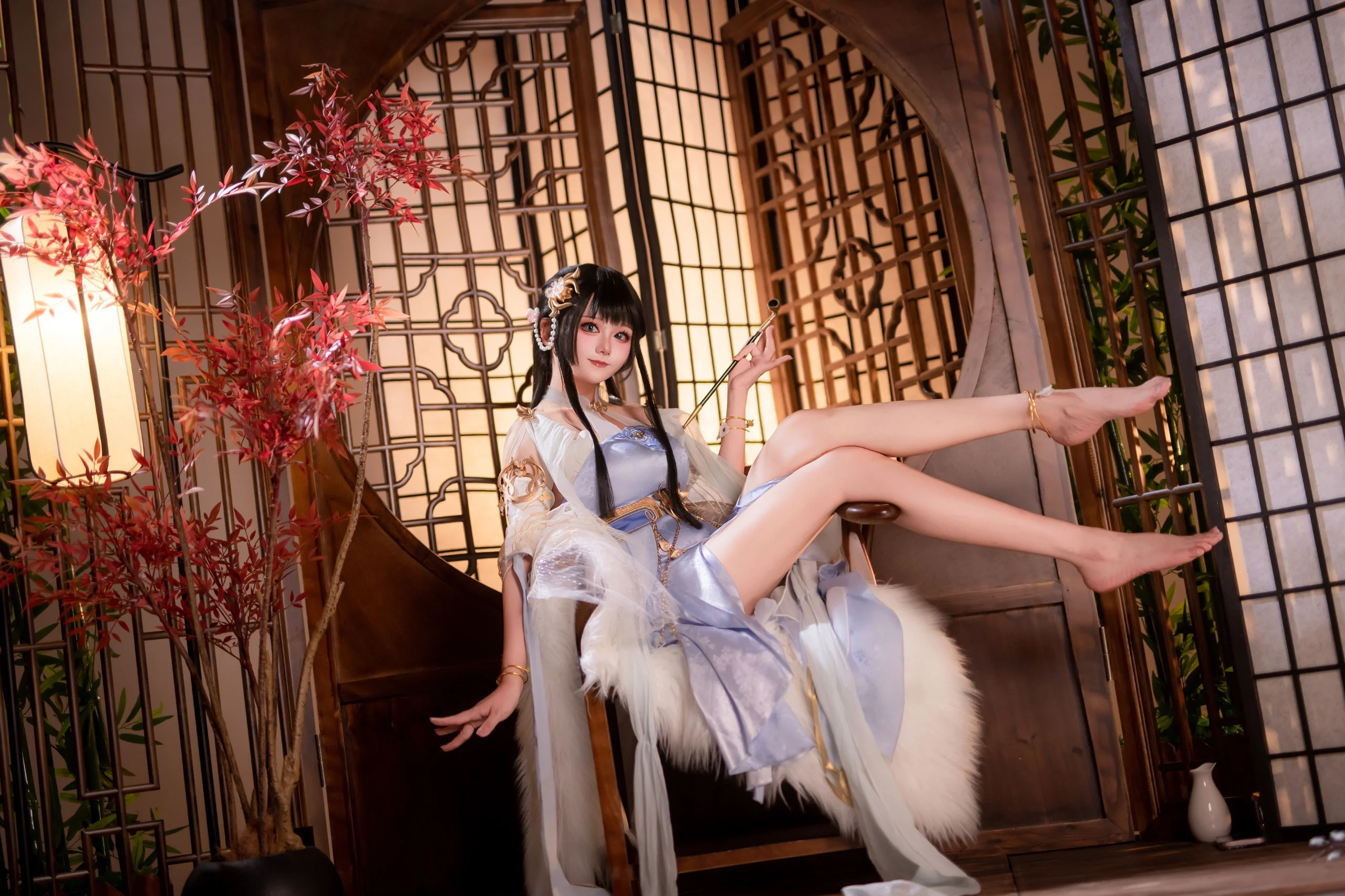 【殷紫萍cos】永劫无间里这位医者的清冷与灵动 - 第 5 张