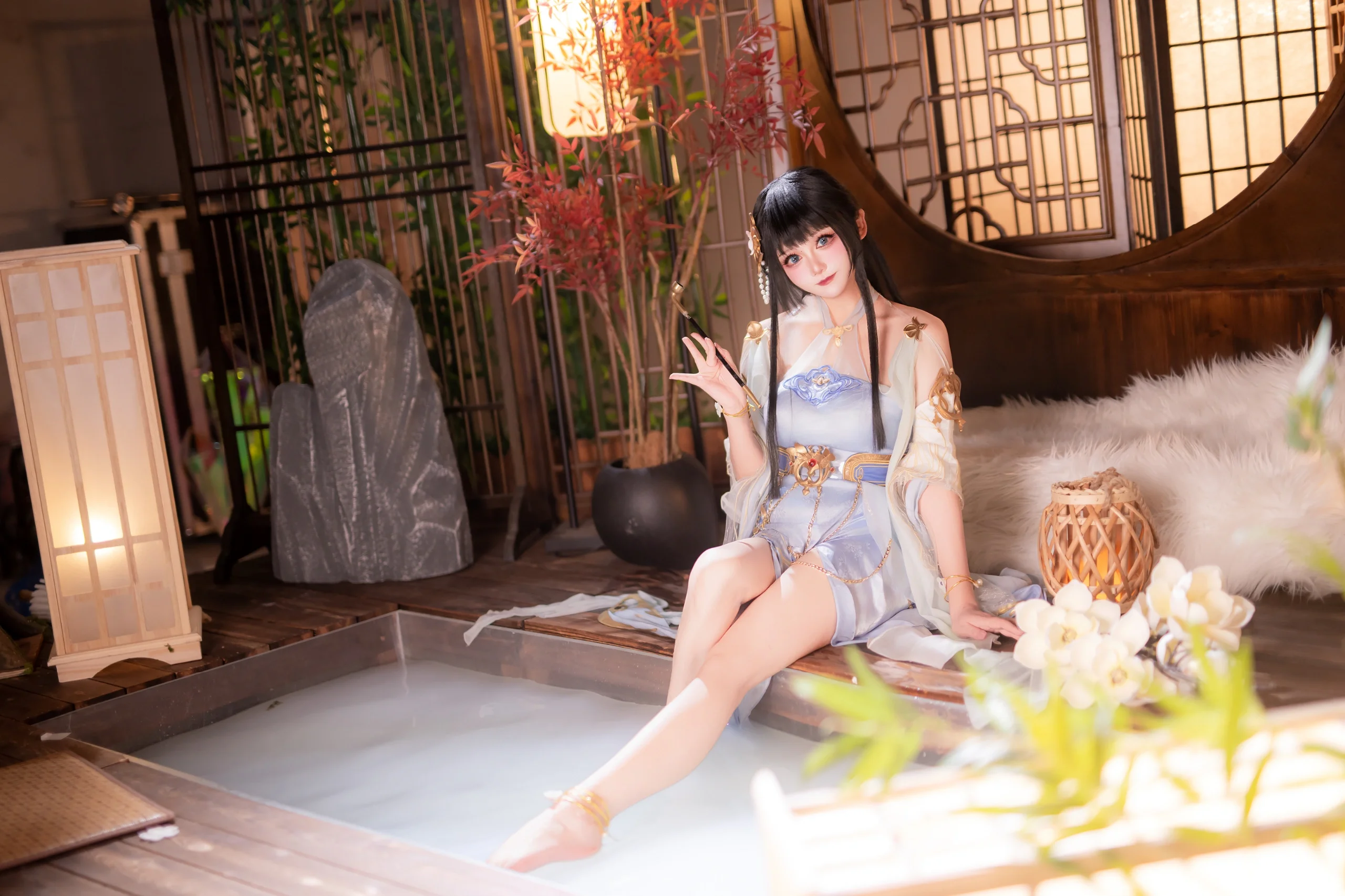 【殷紫萍cos】永劫无间里这位医者的清冷与灵动 - 第 7 张